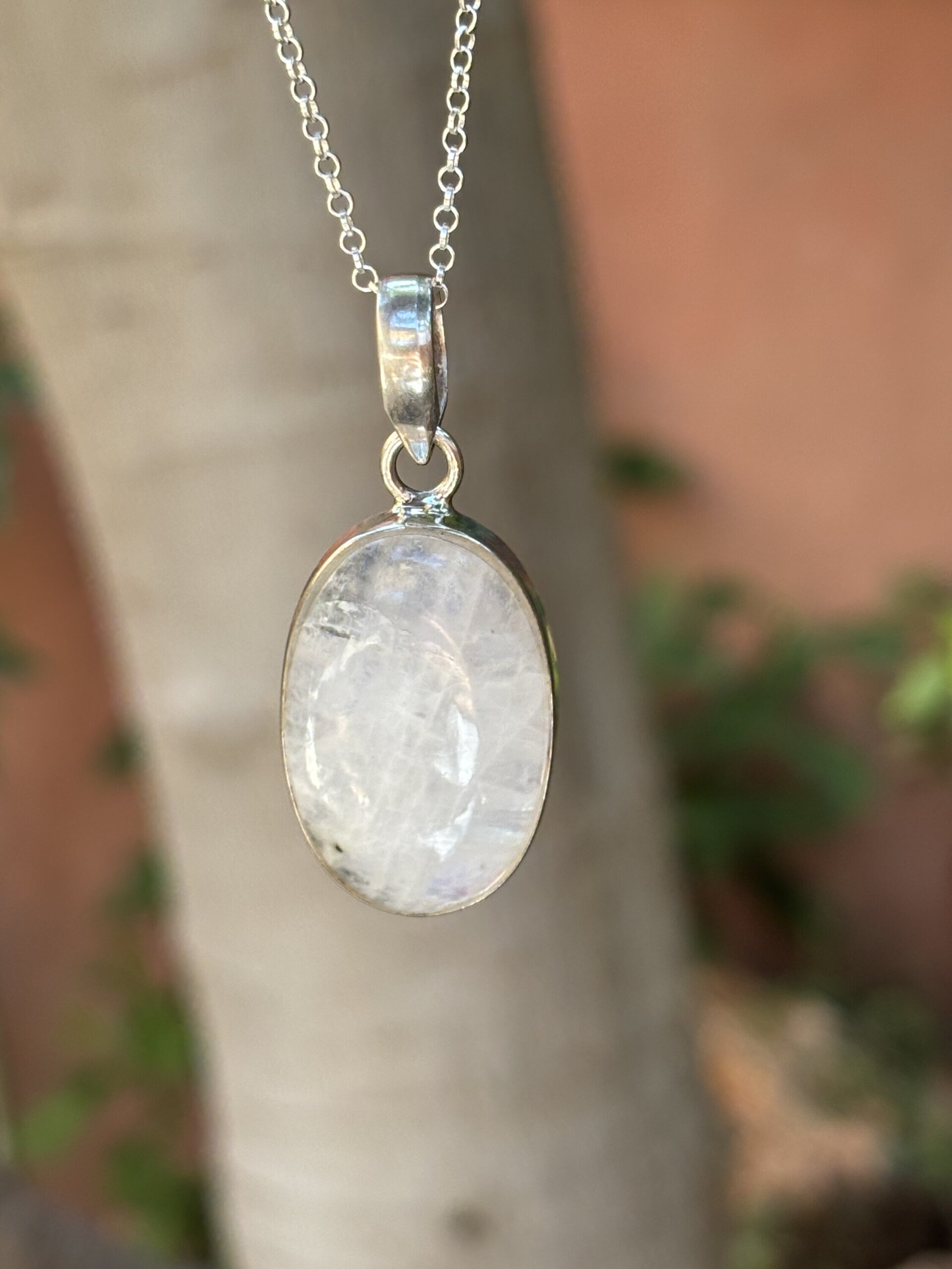 Collar piedra luna, pieza única - 3