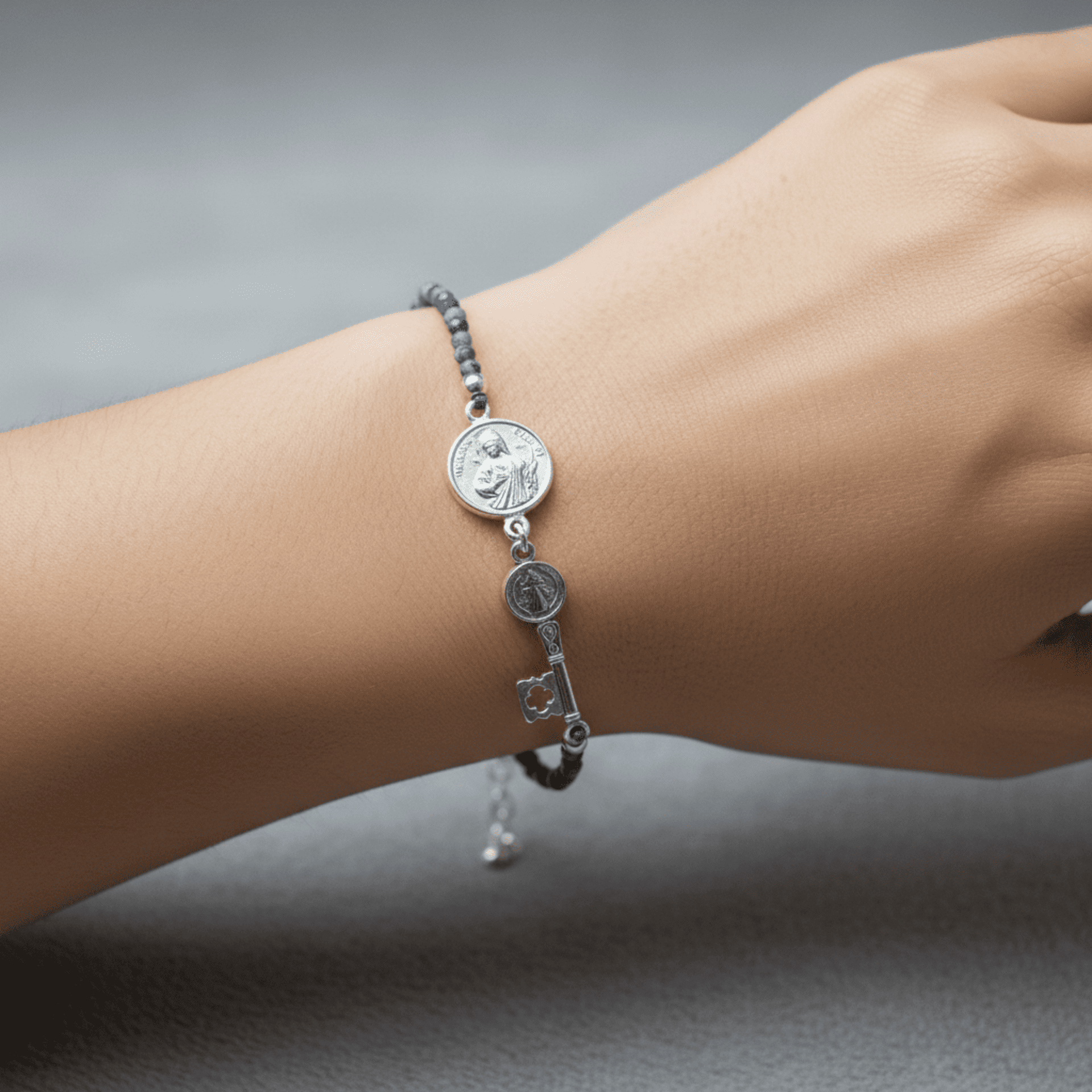 pulsera abre caminos con lapizlázuli - 3