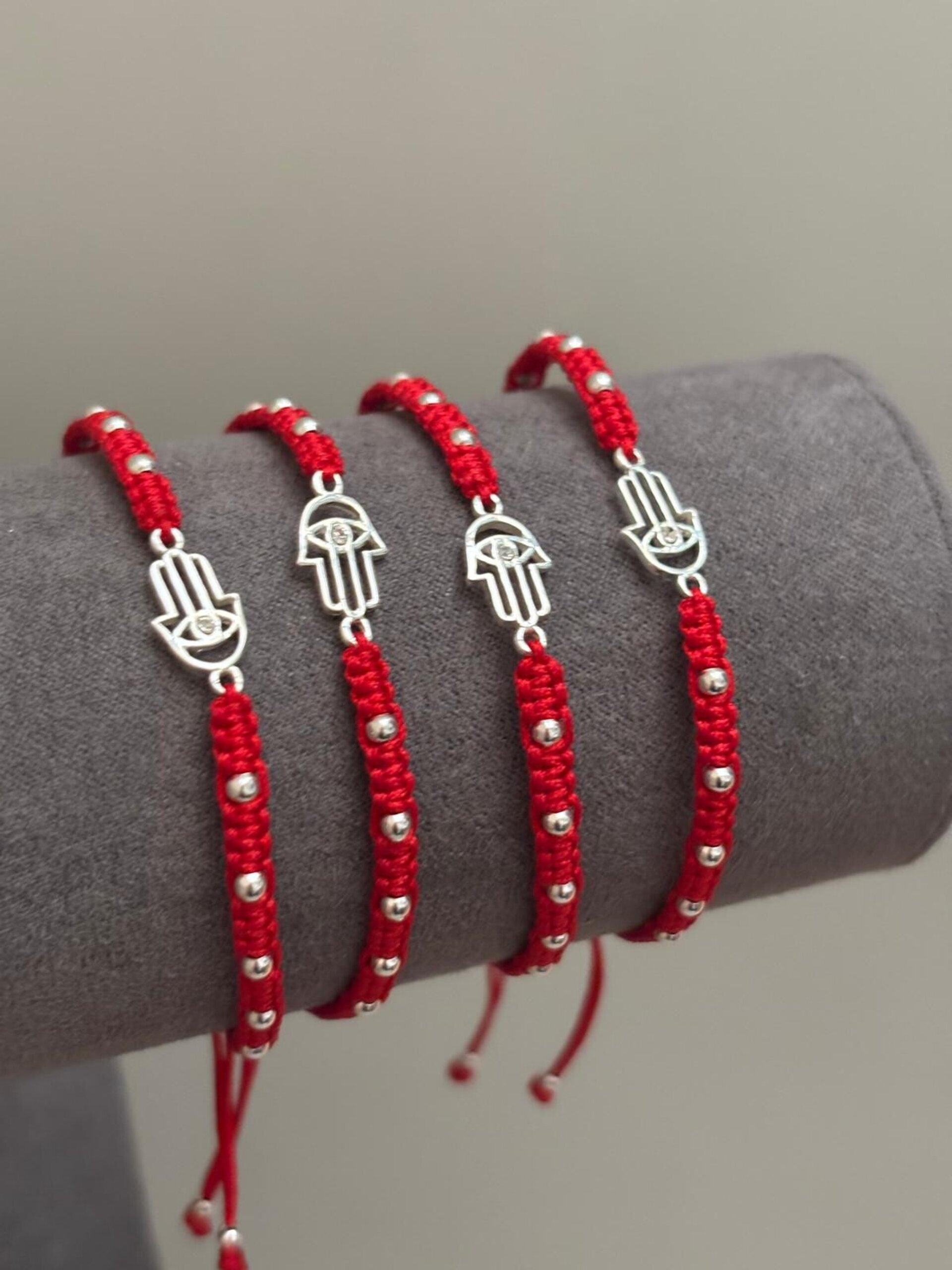pulsera Macramé mano de fátima - 5