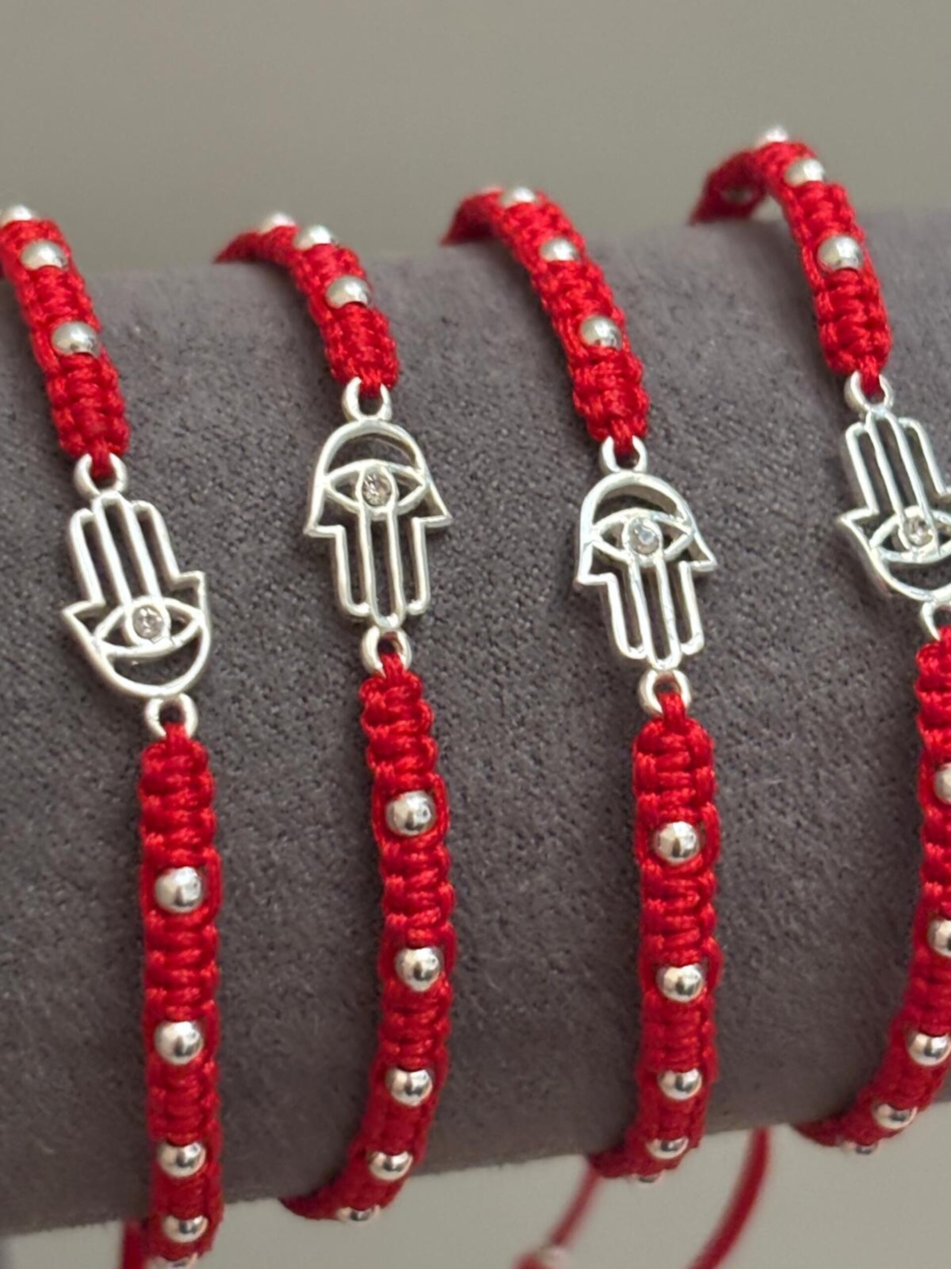 pulsera Macramé mano de fátima - 8