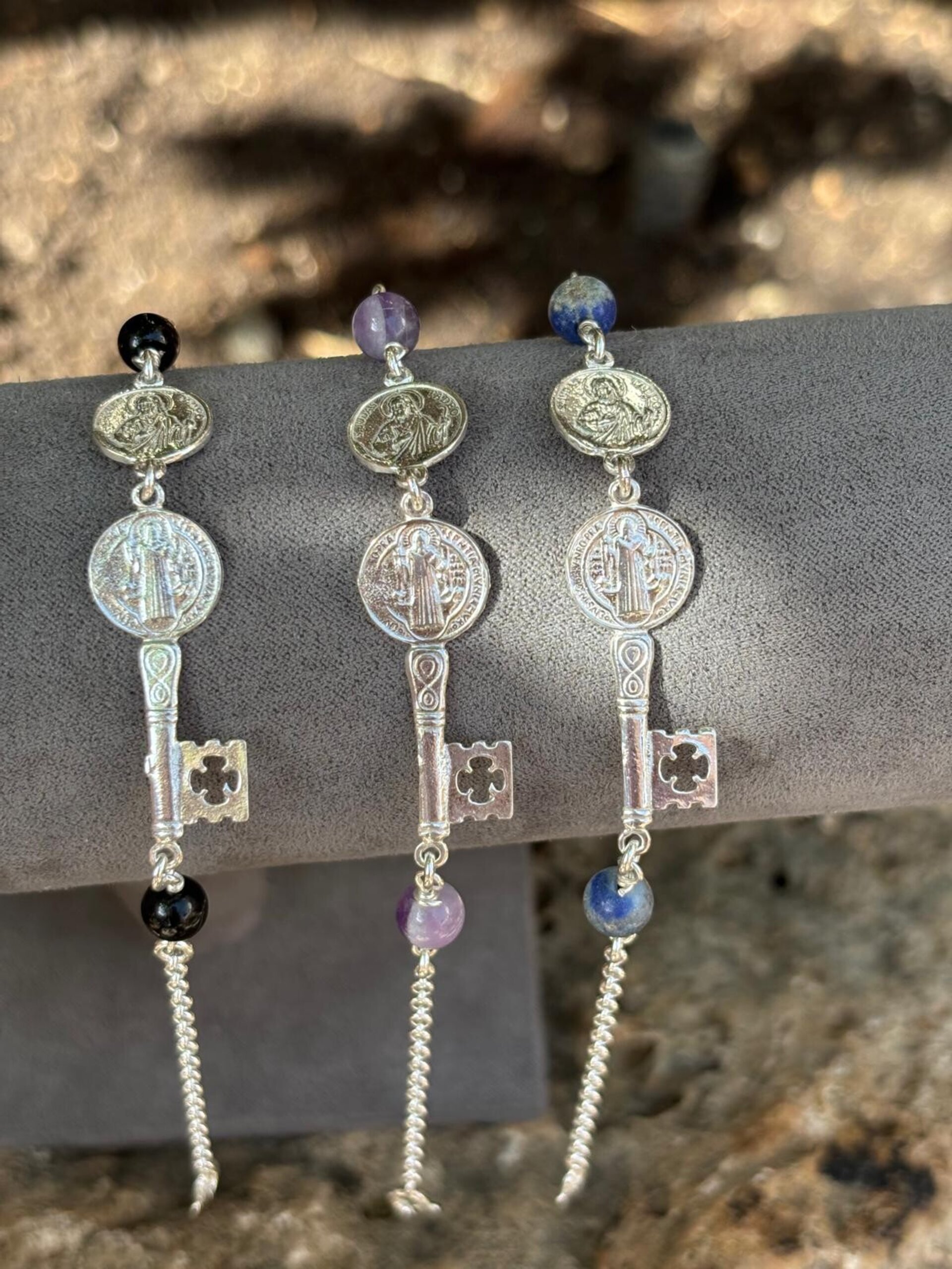 pulsera abre caminos con piedras - 7