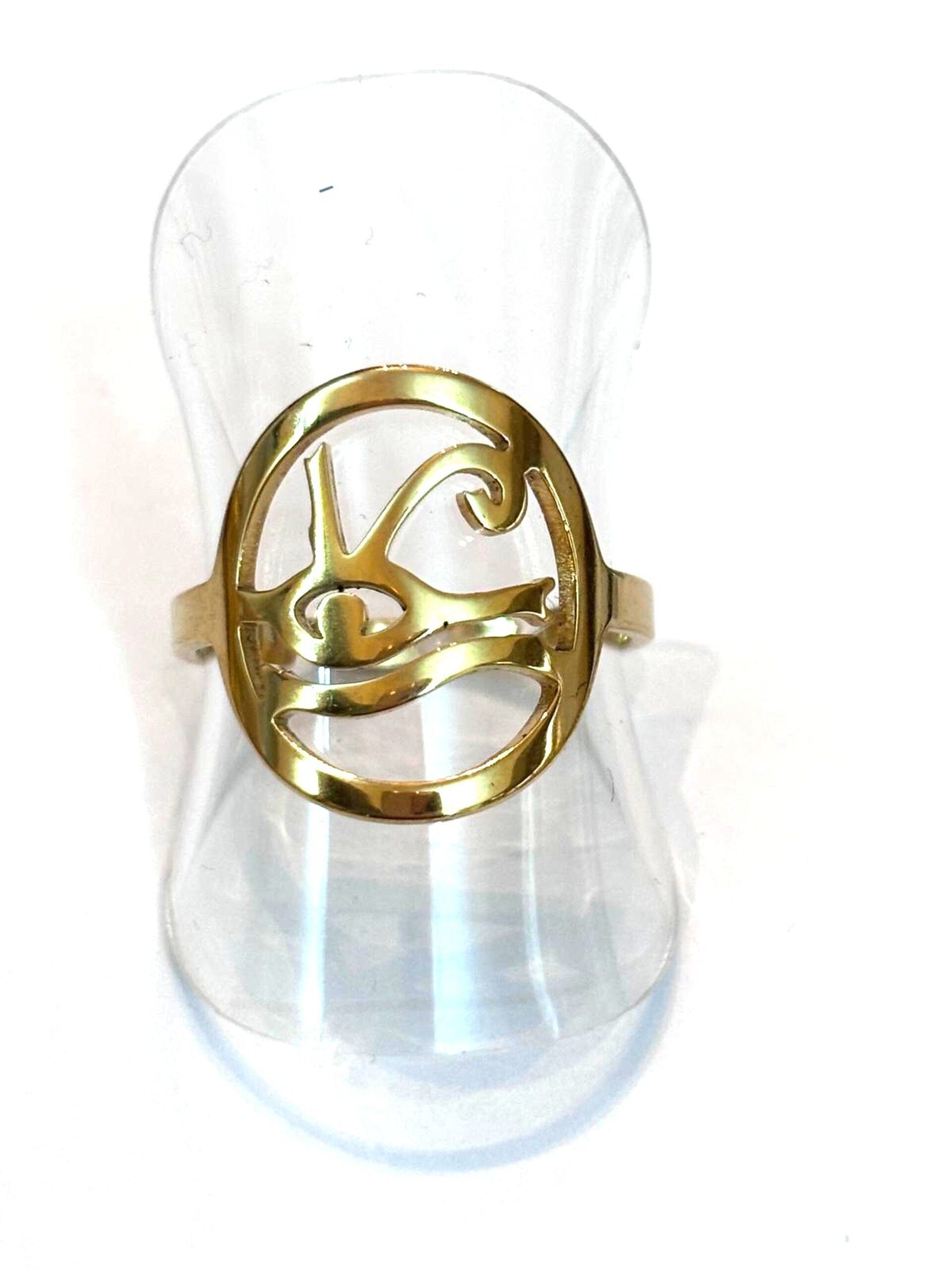 anillo ajustable ojo de horus - 4