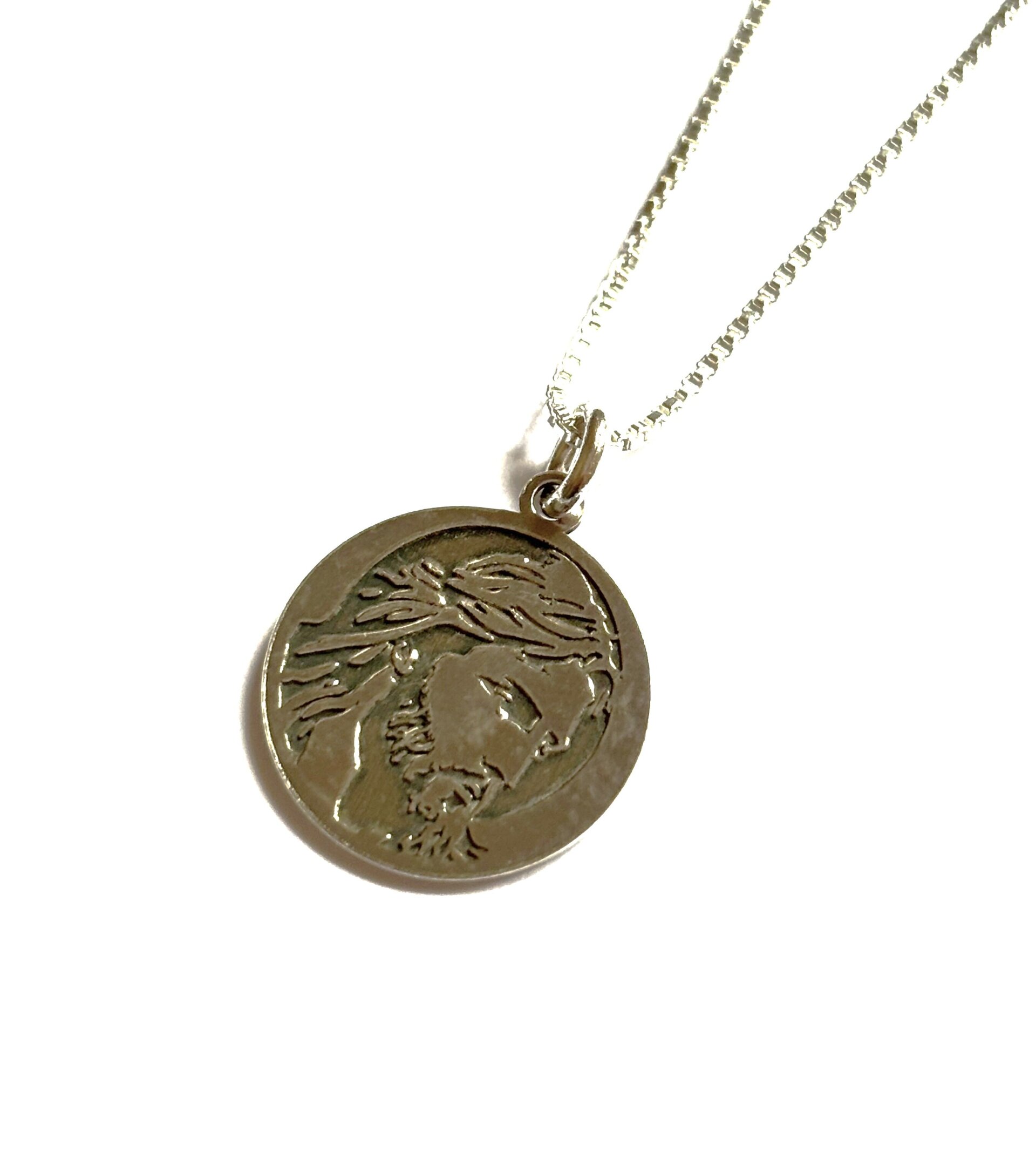 collar religioso jesús y padre nuestro - 5