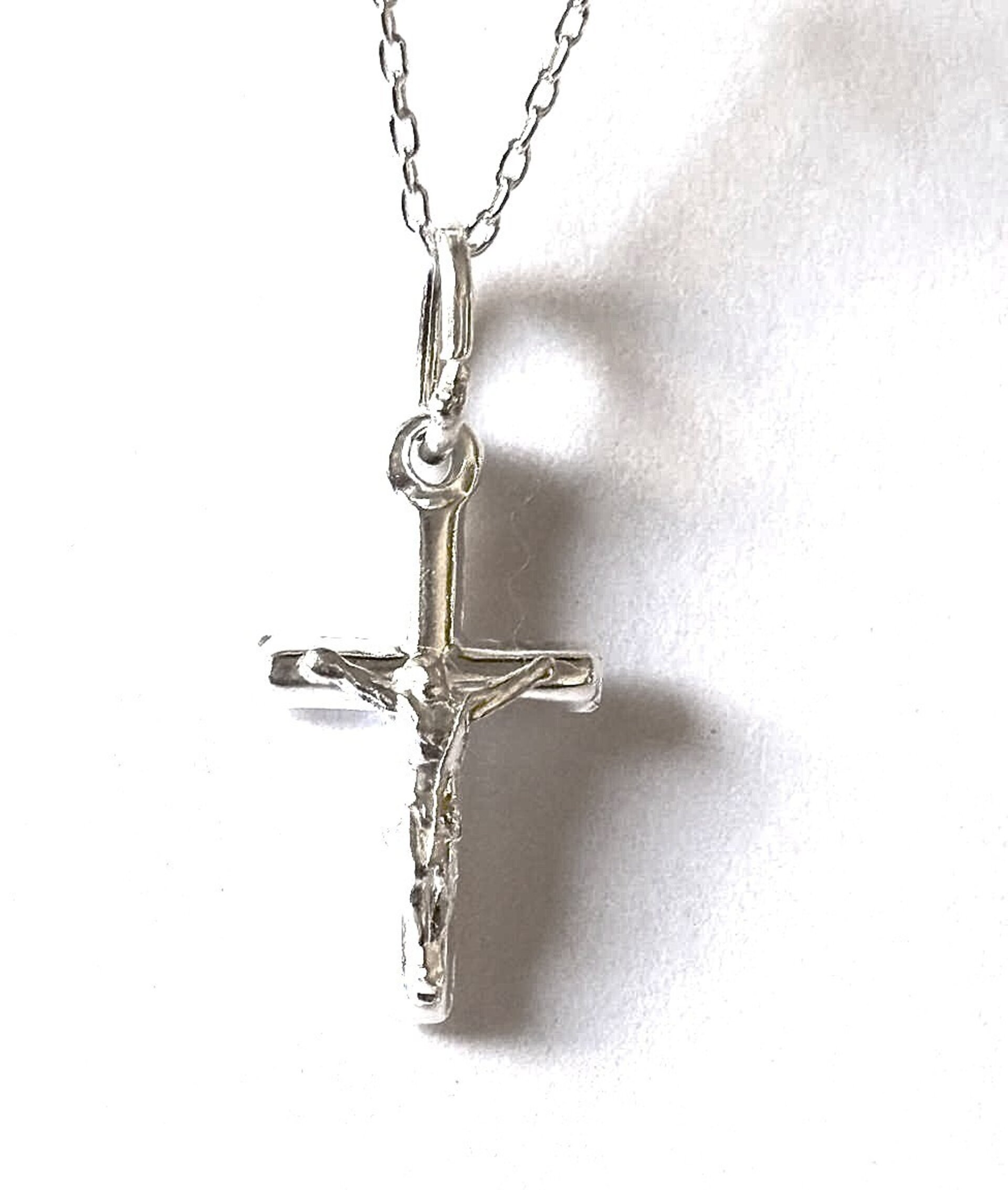 Collar 50cm crucifijo - 6