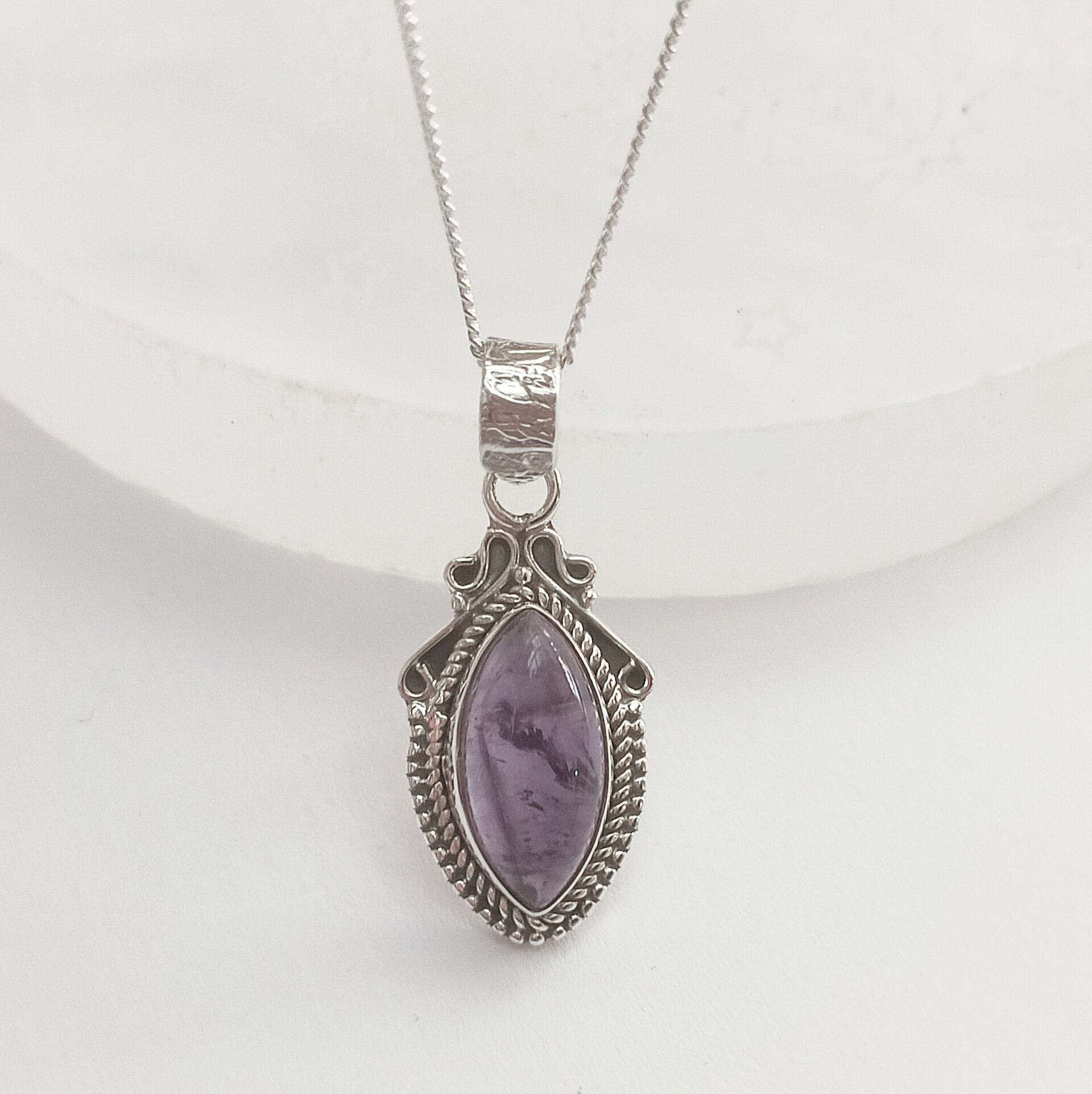 Collar  amatista - 2