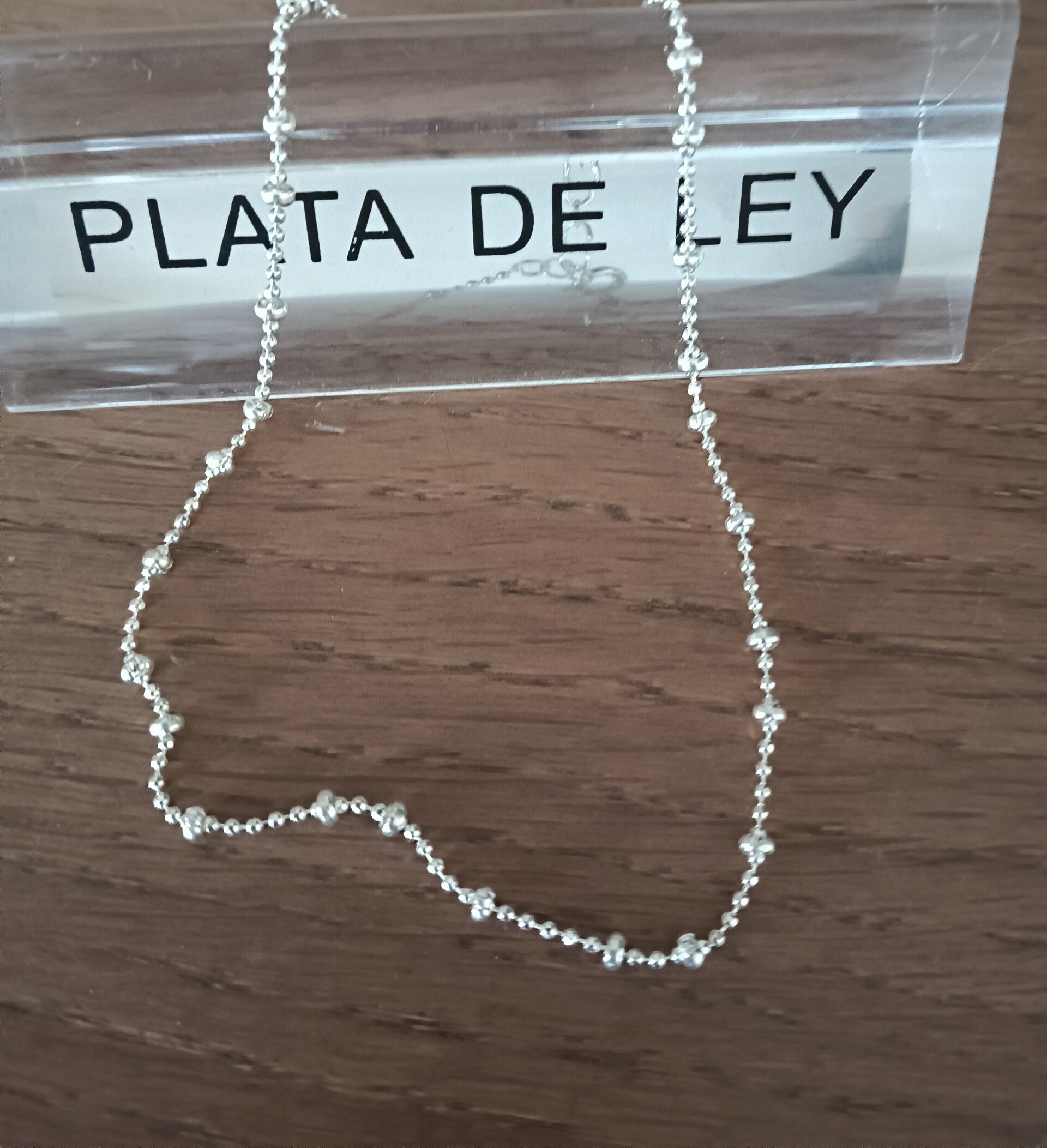 Tobillera bolitas plata 925 - 3