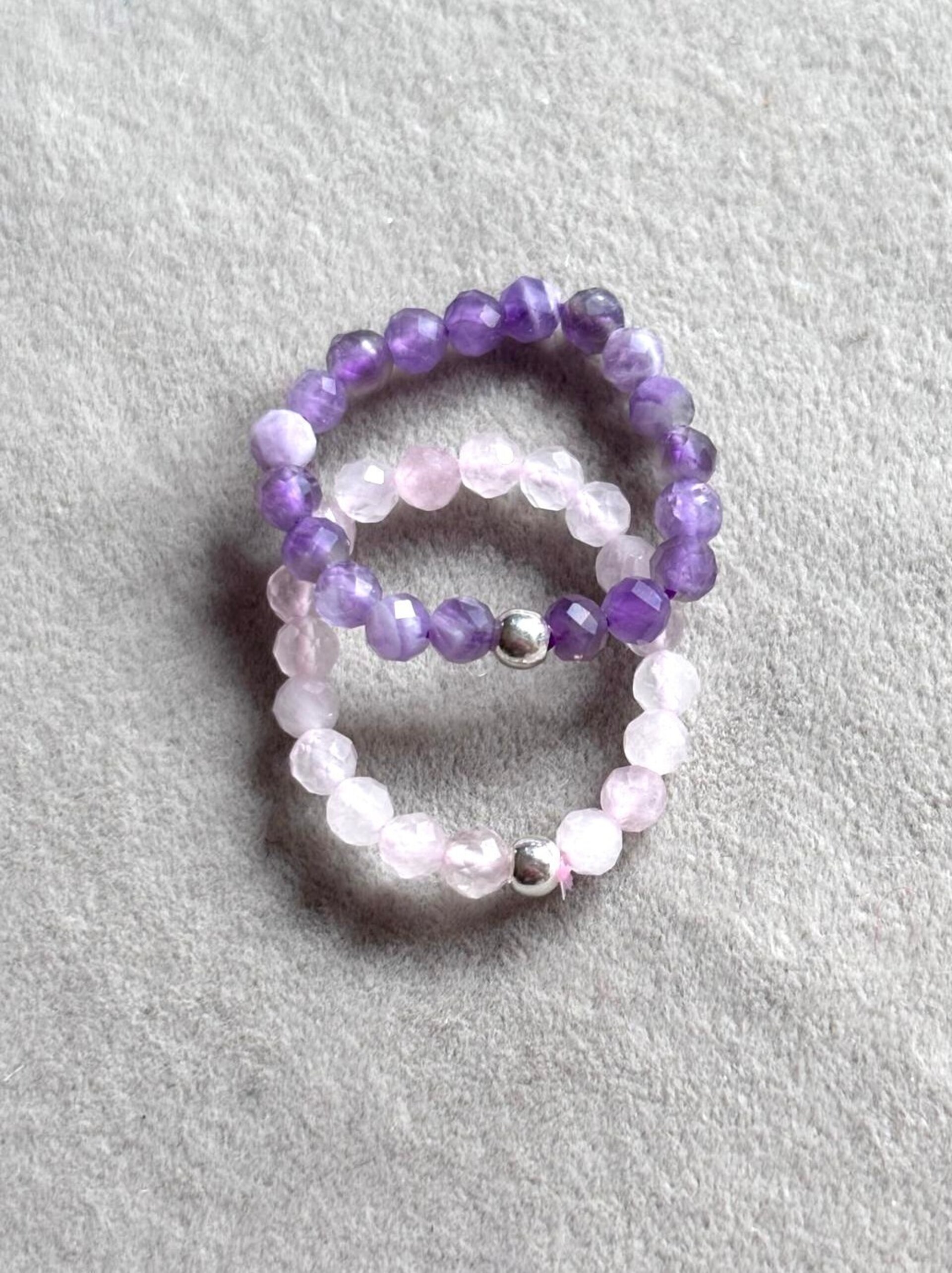 pack del amor(cuarzo rosa y amatista) - 4