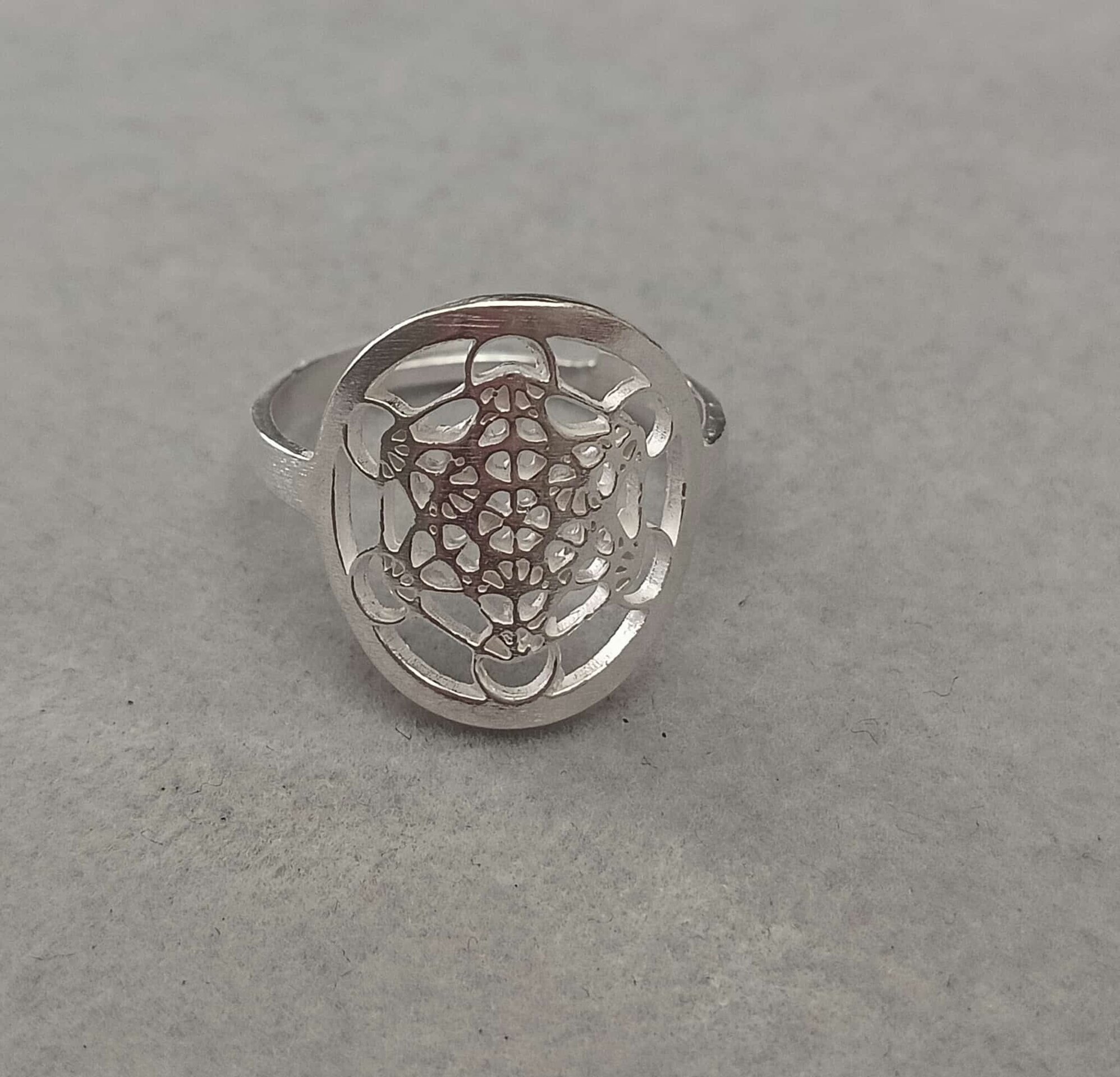 Anillo ajustable tetragramatón - 3