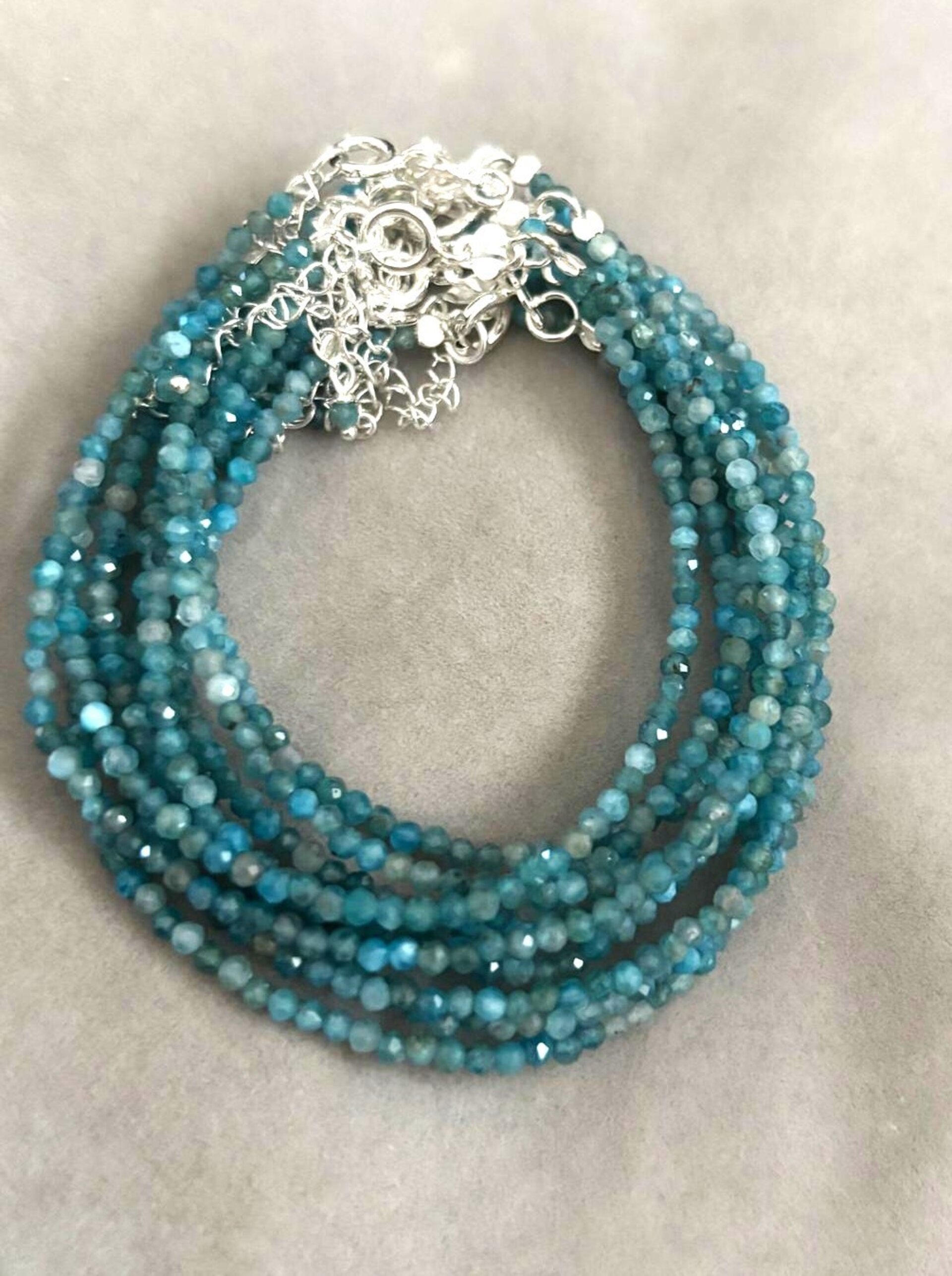 pulsera apatita facetada - 4