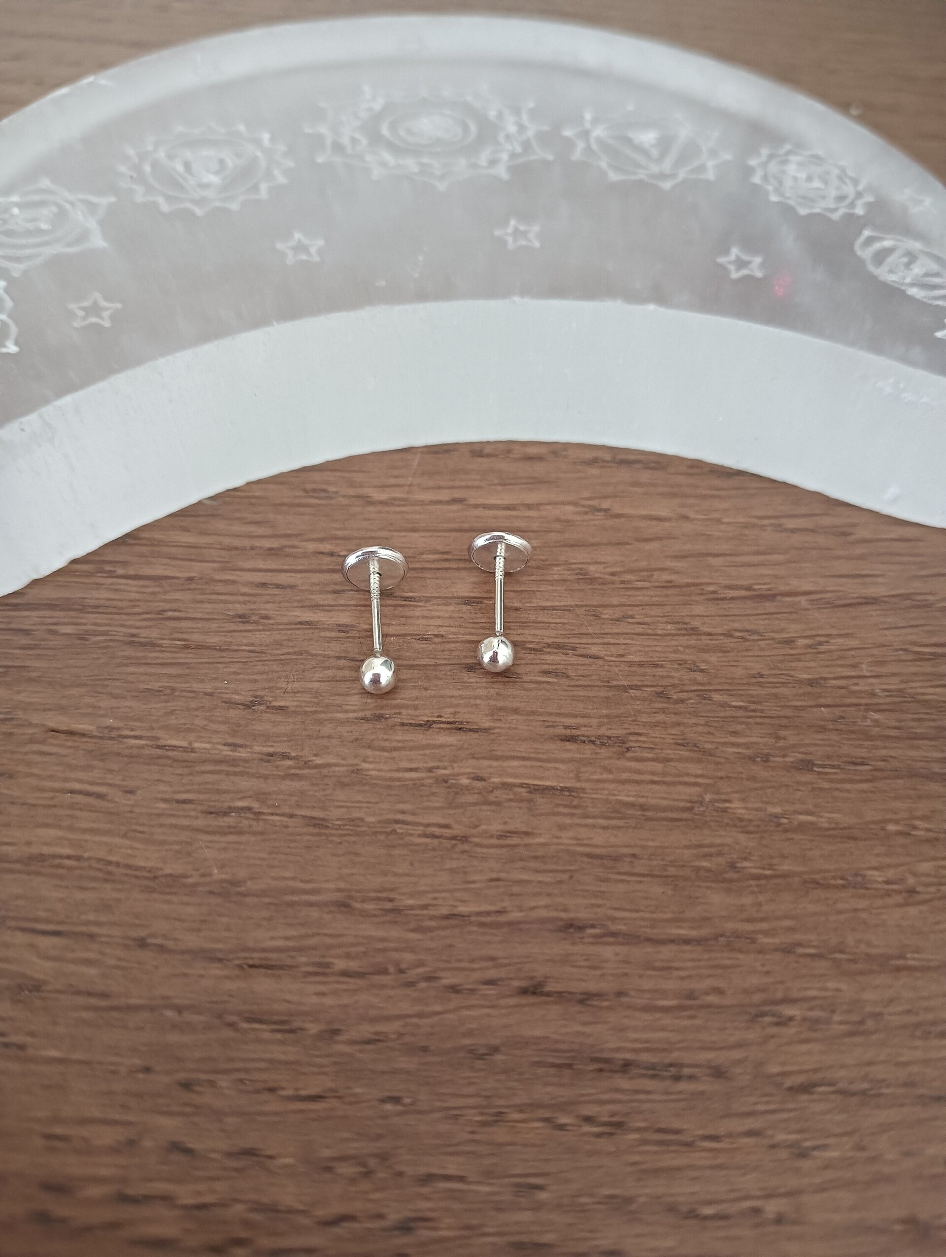 Pendientes bolita - 4