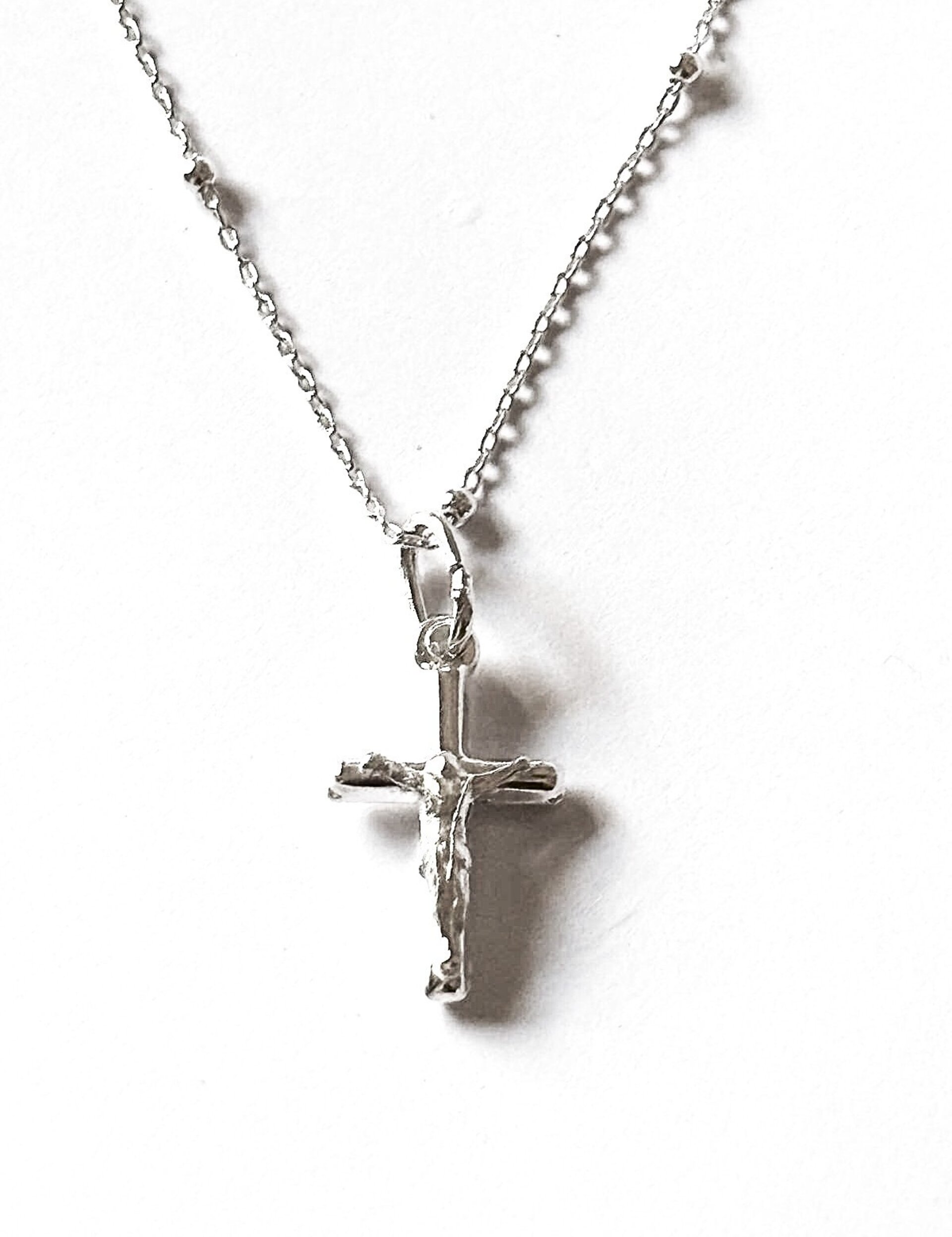 Collar 50cm crucifijo - 7