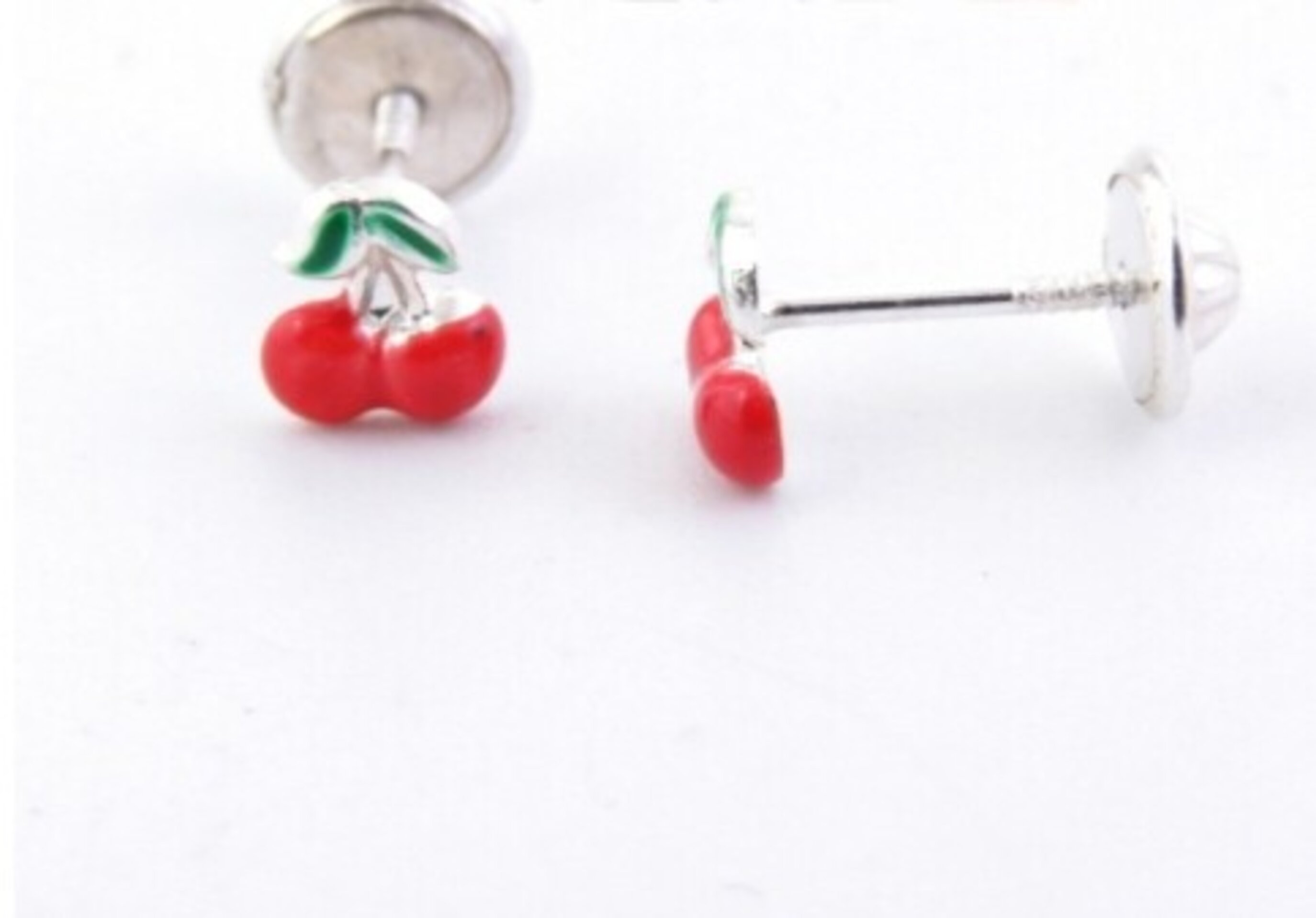 Pendientes cerezas - 4