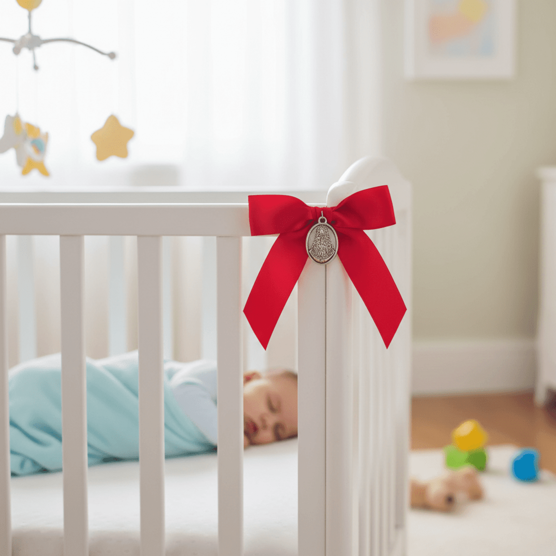 lazo con medalla para protección - 7