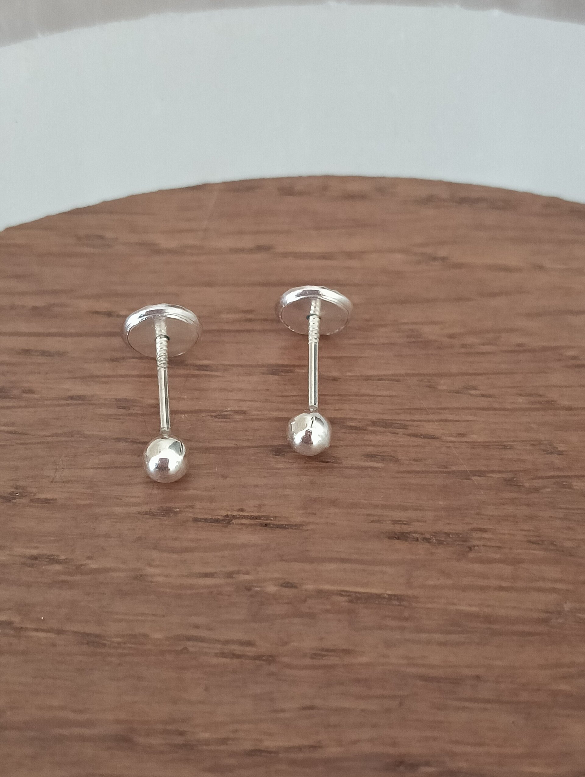 Pendientes bolita - 2