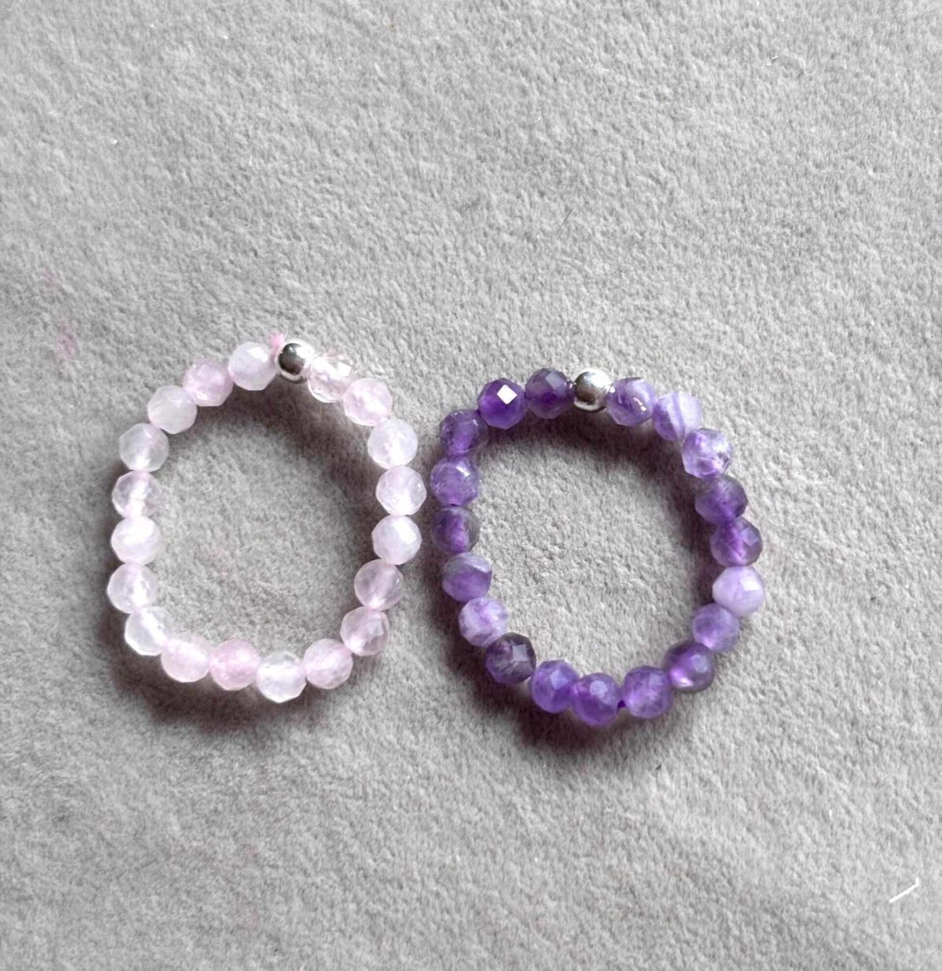 pack del amor(cuarzo rosa y amatista) - 5