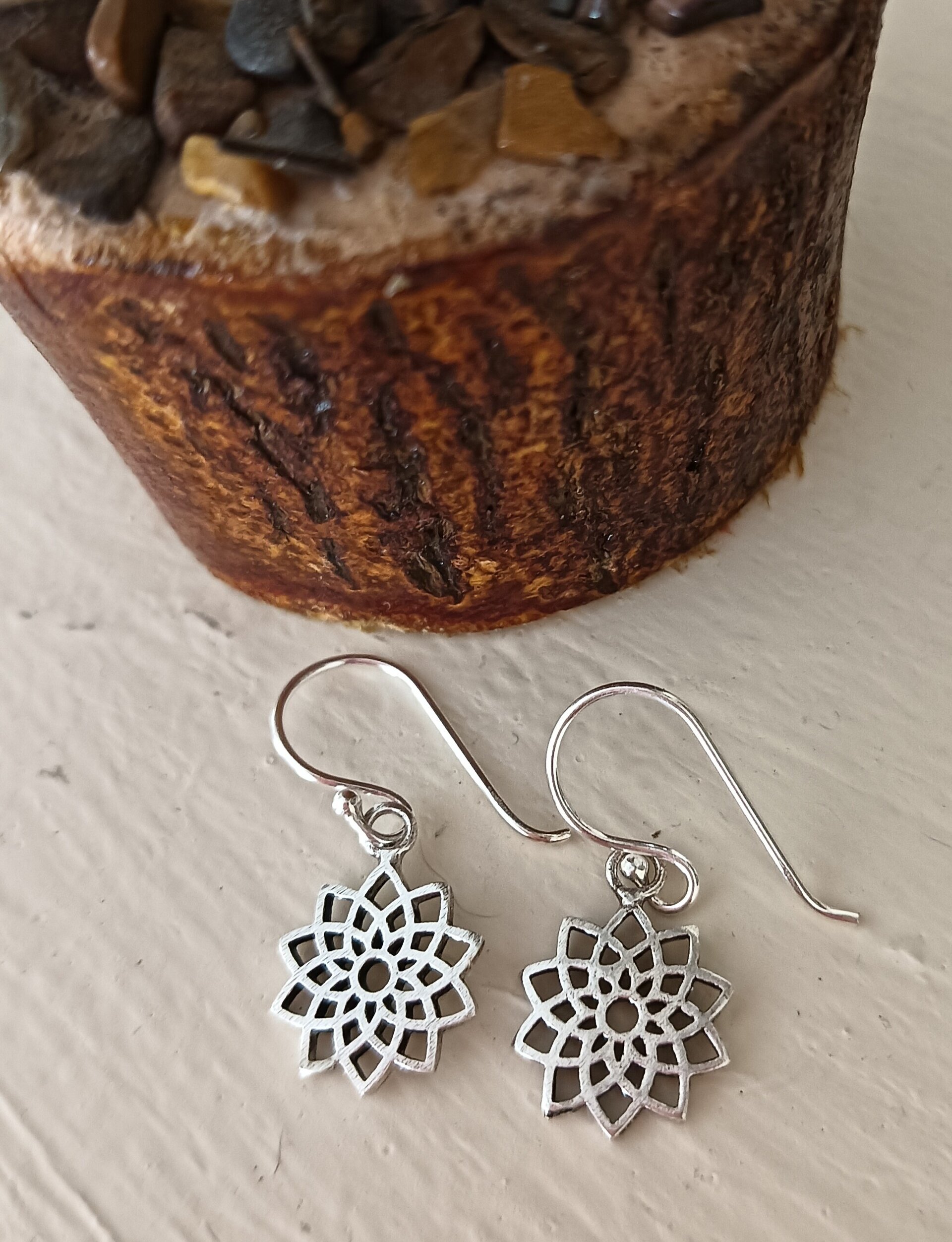 Pendientes  mandala - 4