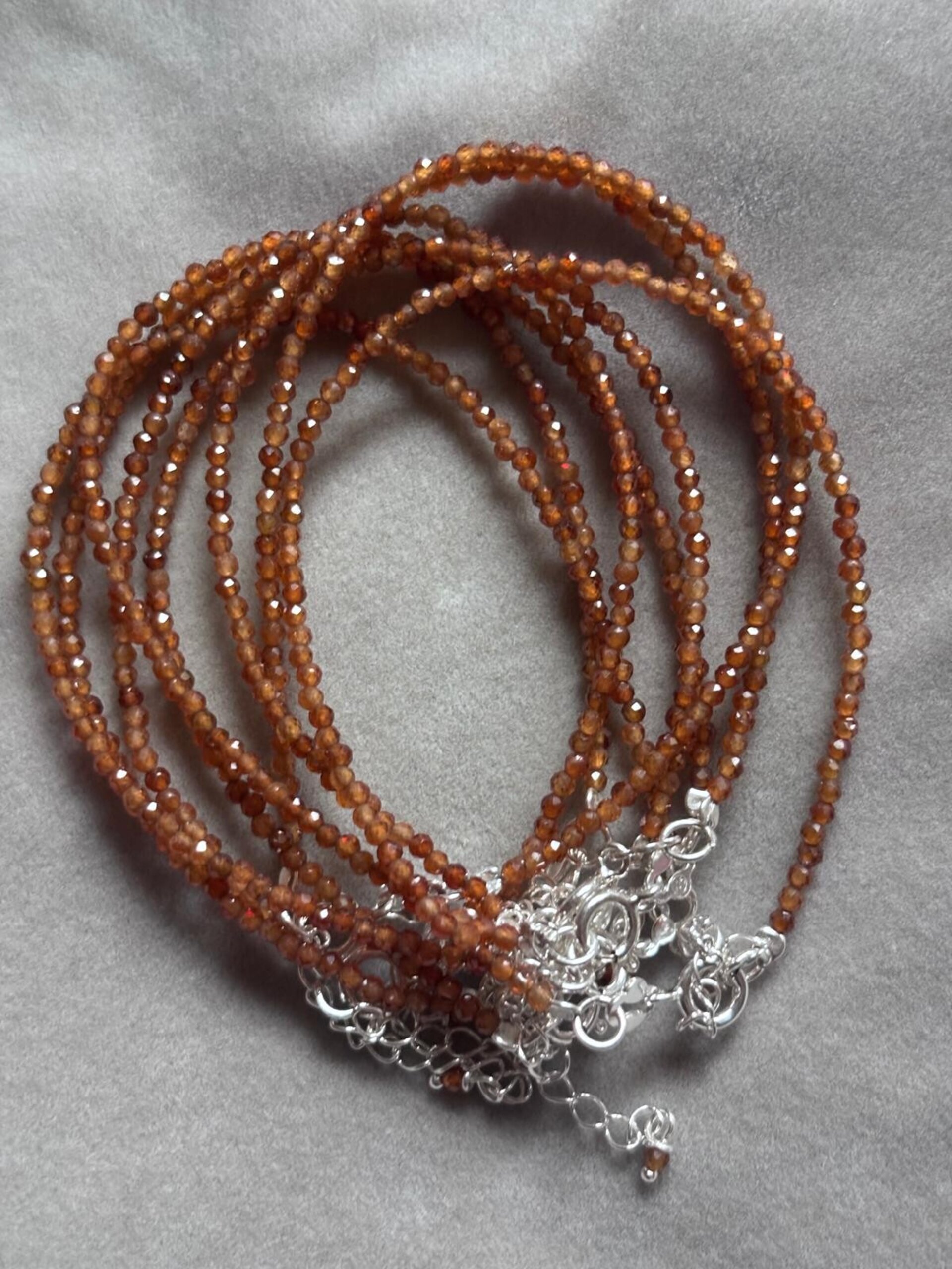 pulsera citrino de Madeira facetado - 3