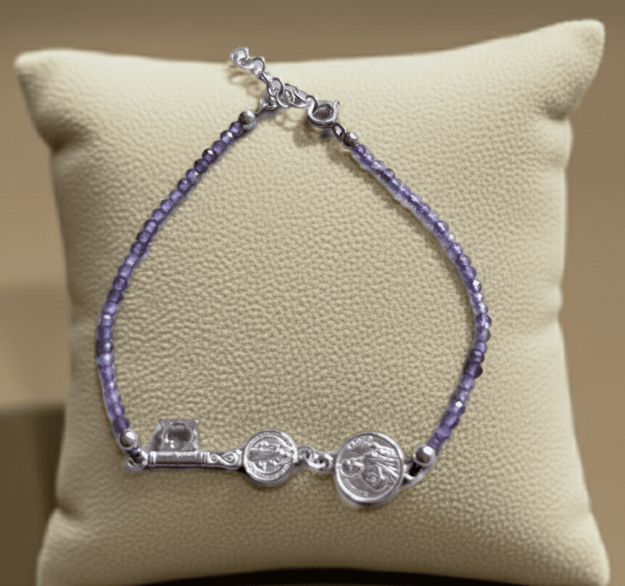 pulsera abre caminos con amatista - 1