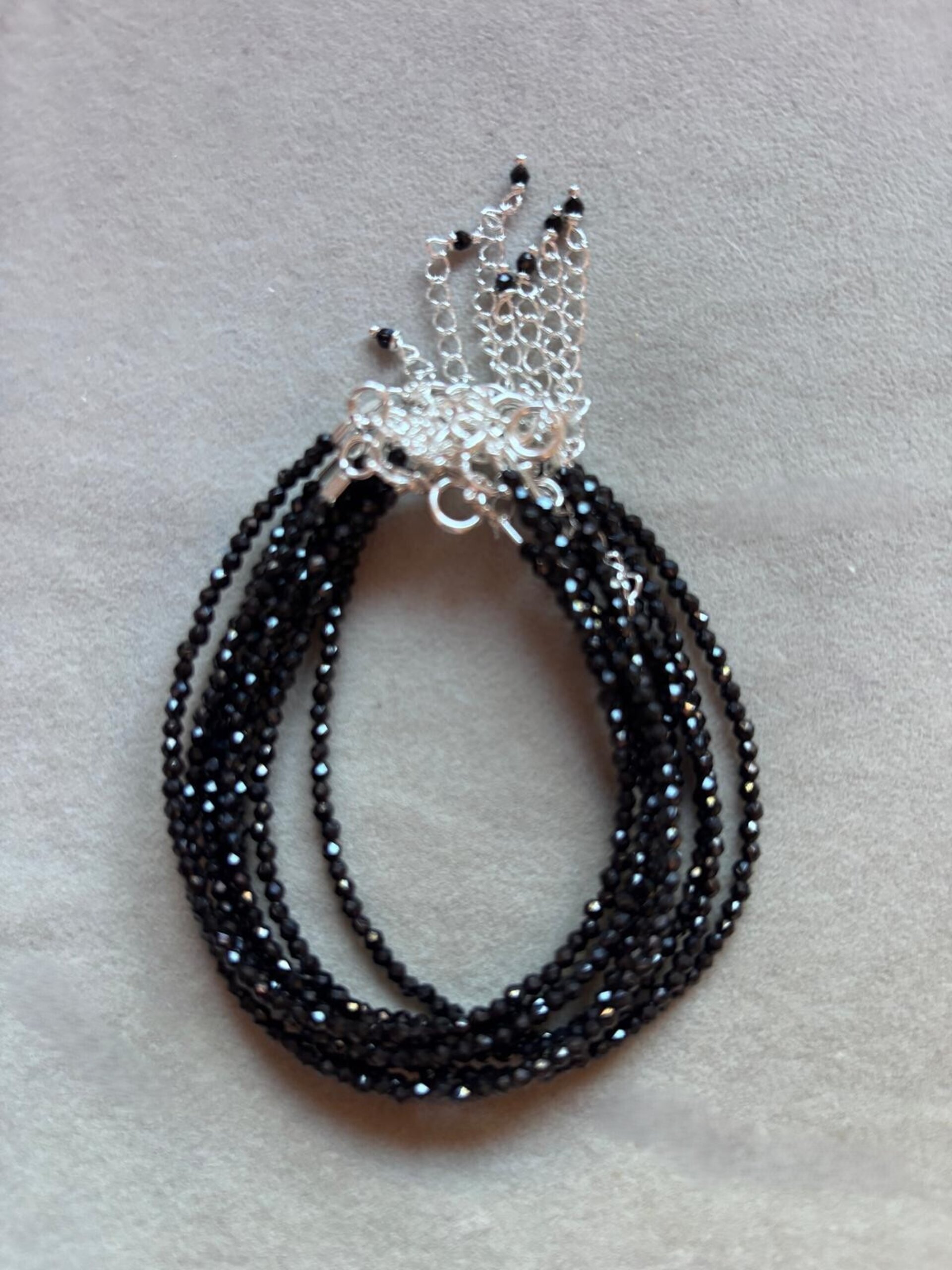 pulsera facetada turmalina - 1