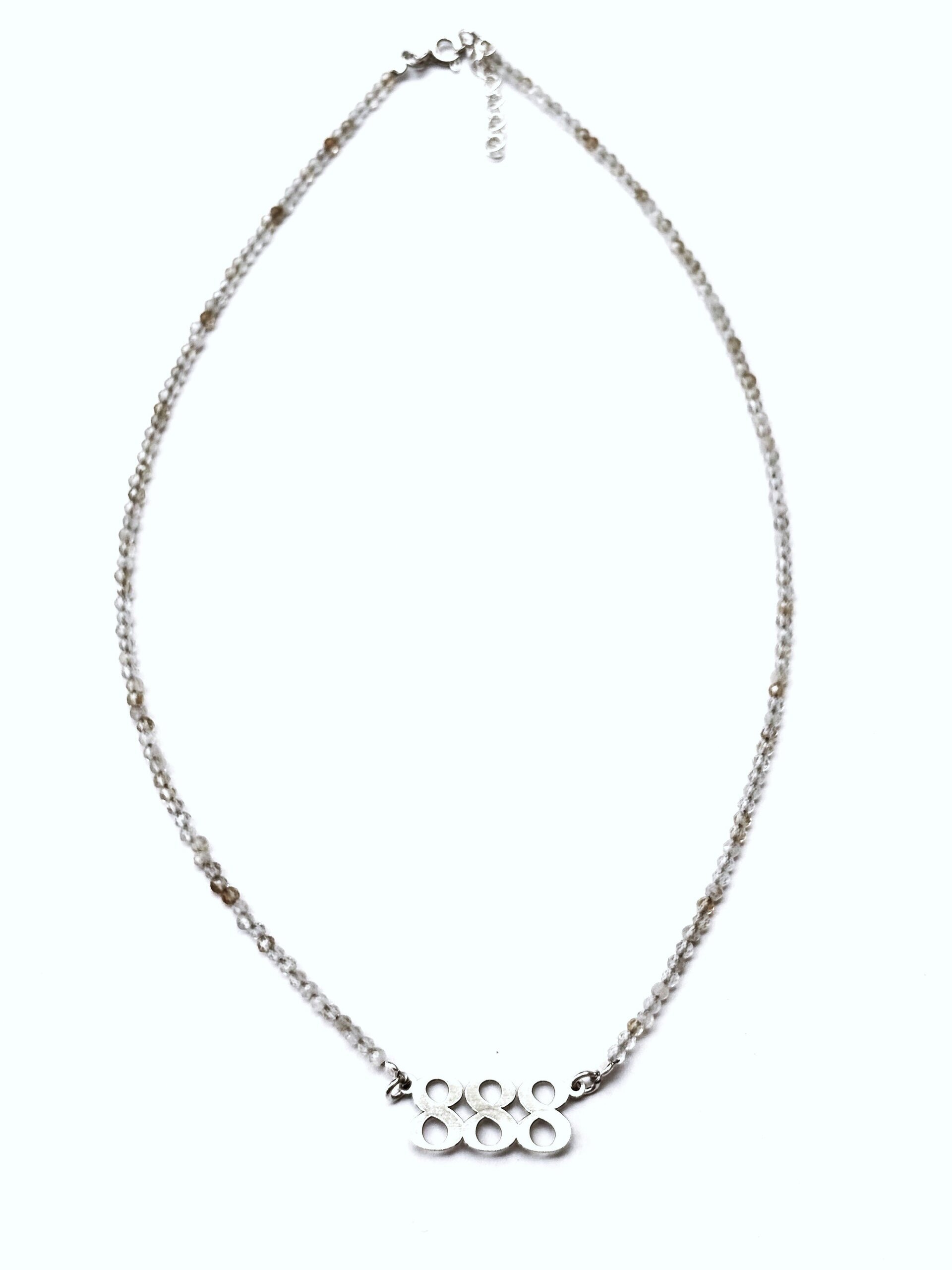 collar  cuarzo maestro y citrino 888 - 5