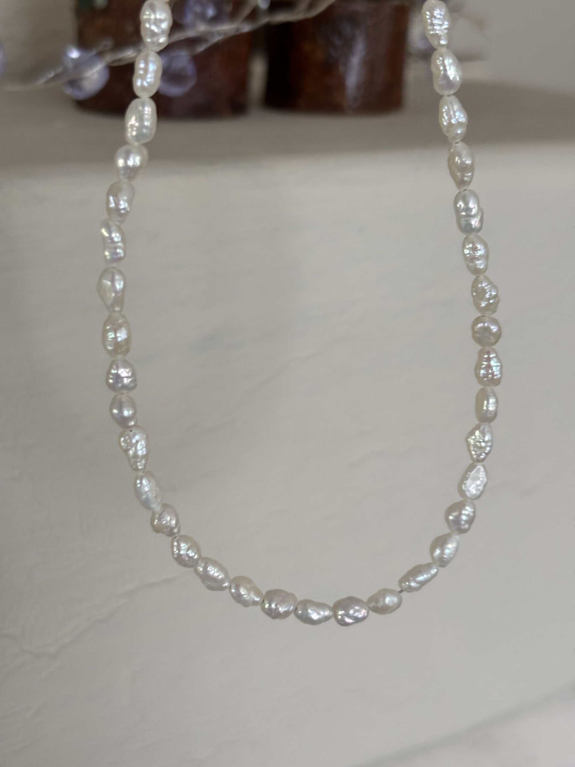 collar  madre perla natural - 7
