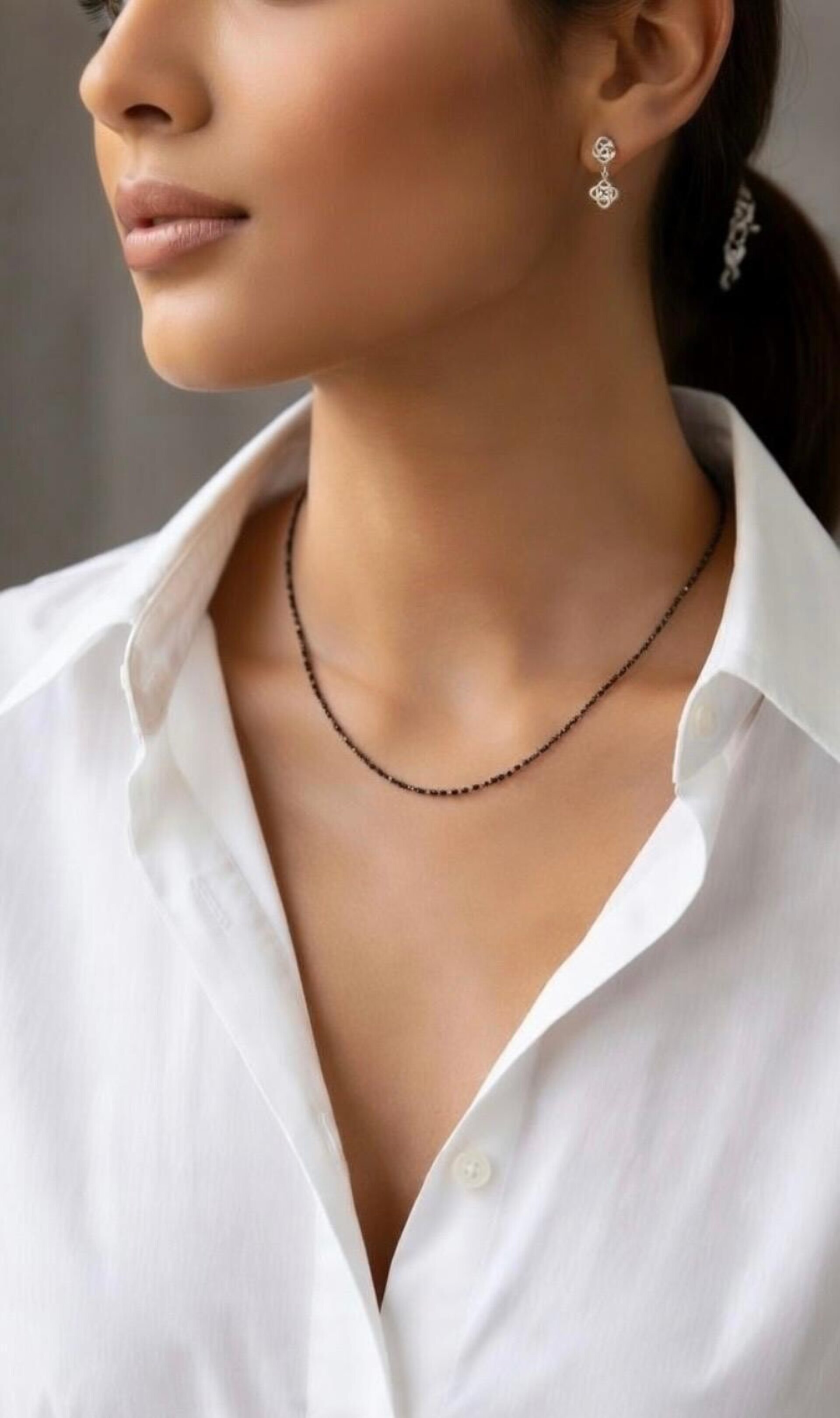 gargantilla facetada turmalina - 1