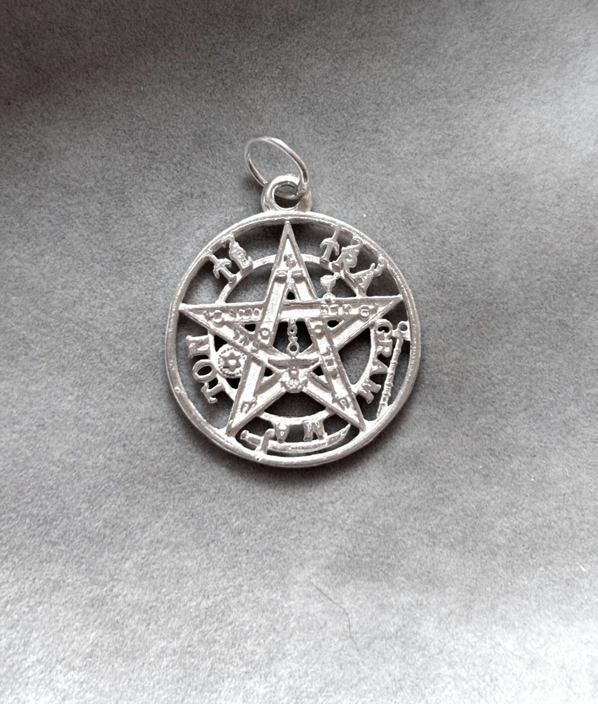 colgante tetragrámaton 25mm - 4
