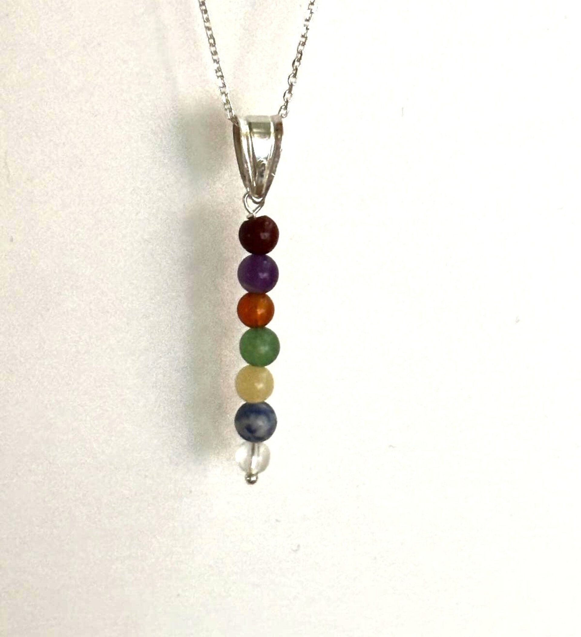 collar 7chakras con sus piedras naturales - 3