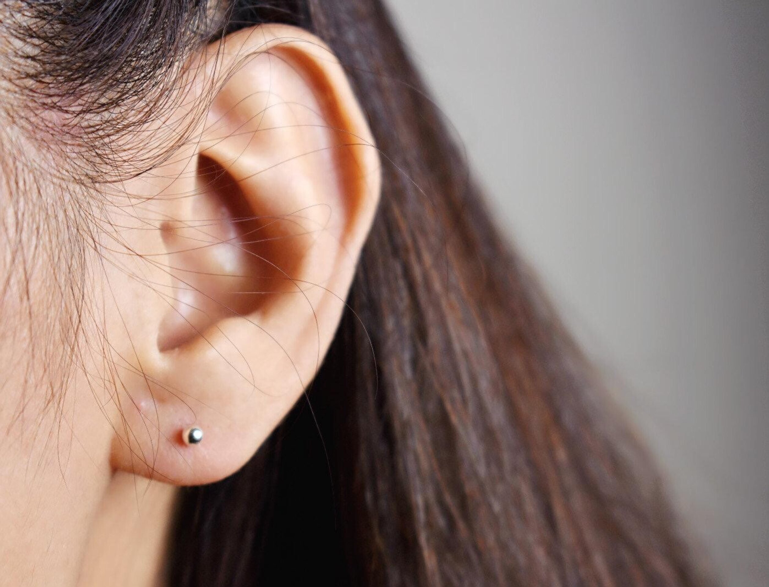 Pendientes bolita - 2