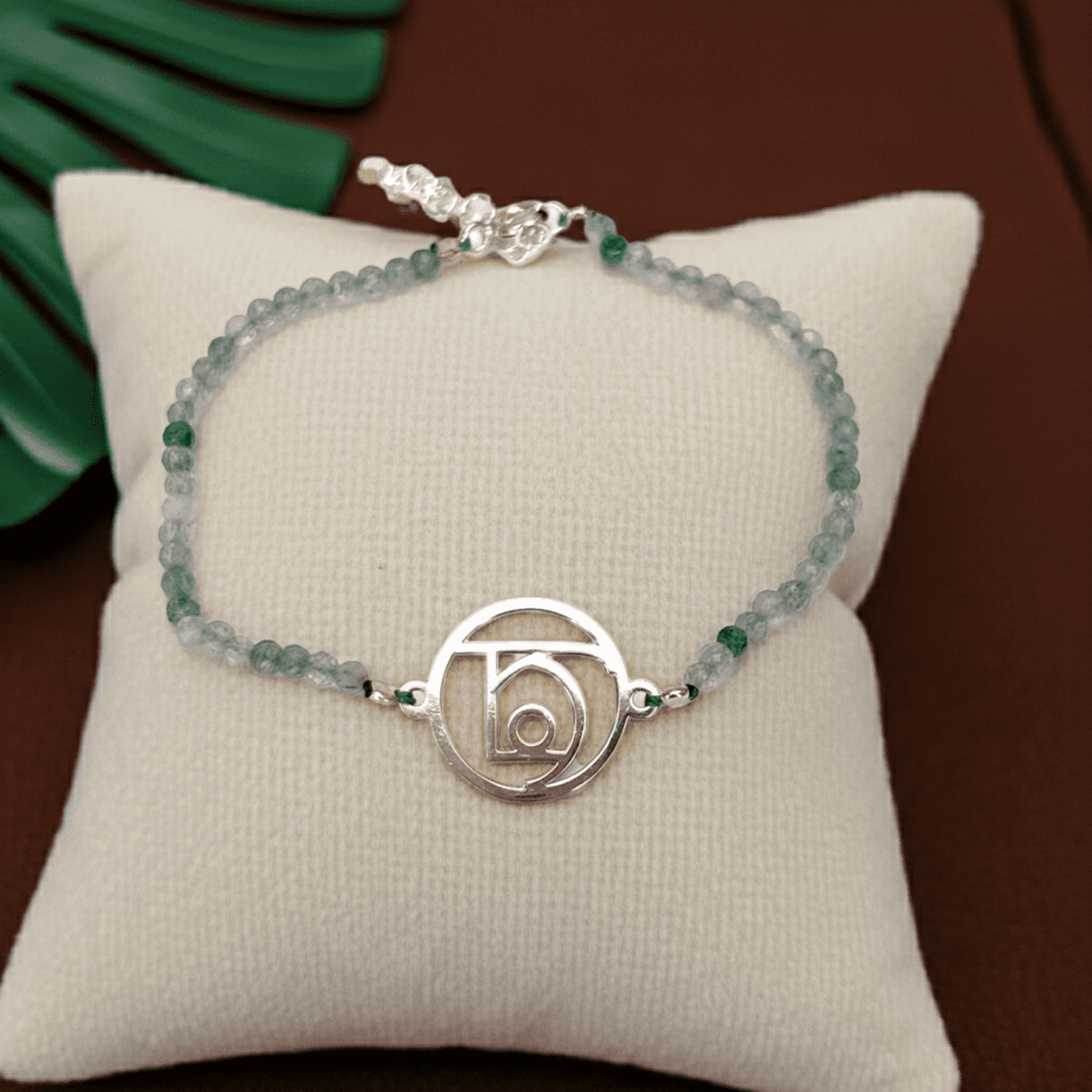 pulsera cuarzo verde y Sigilo de la Salud - 3