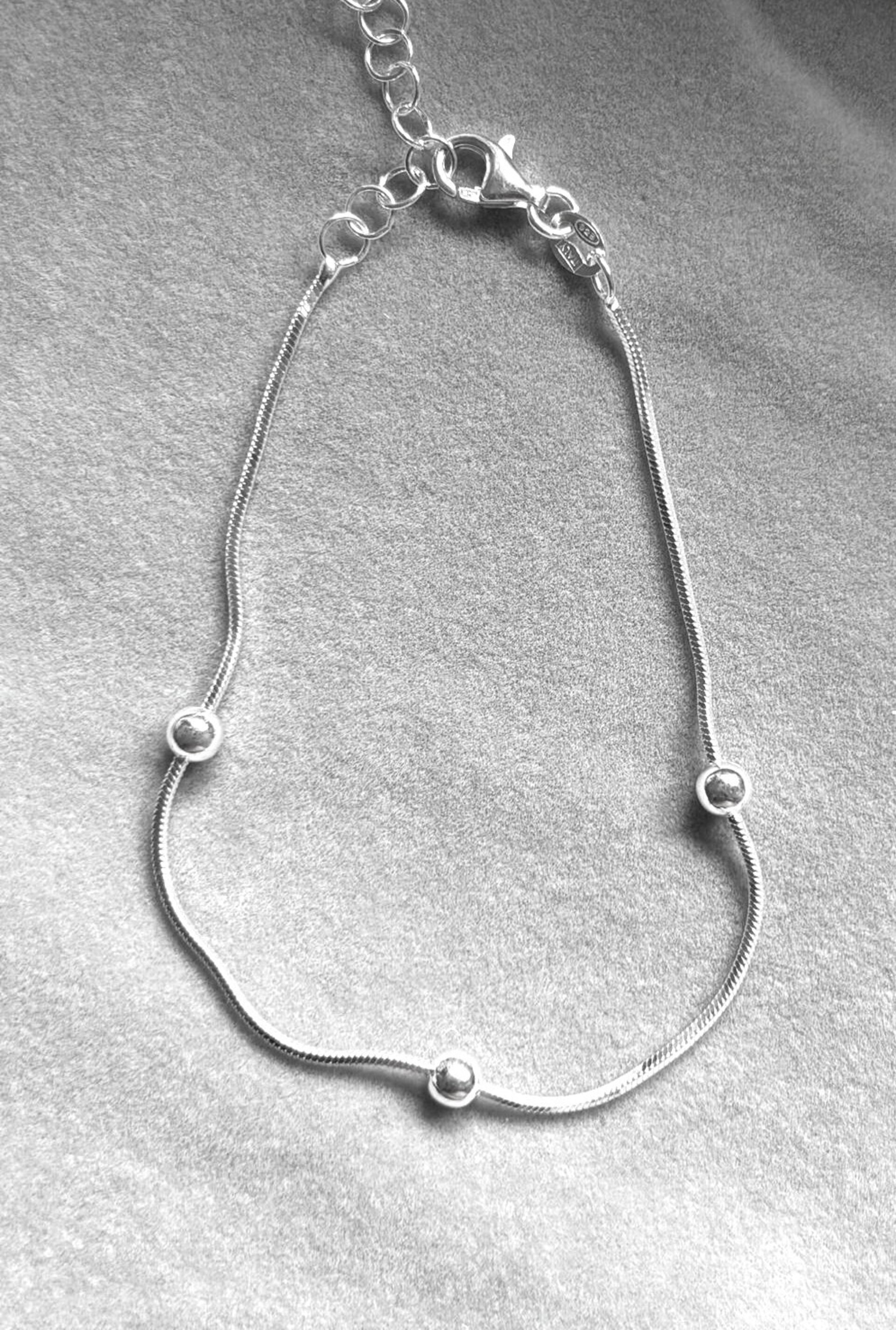 pulsera cola de ratón y bolas - 2