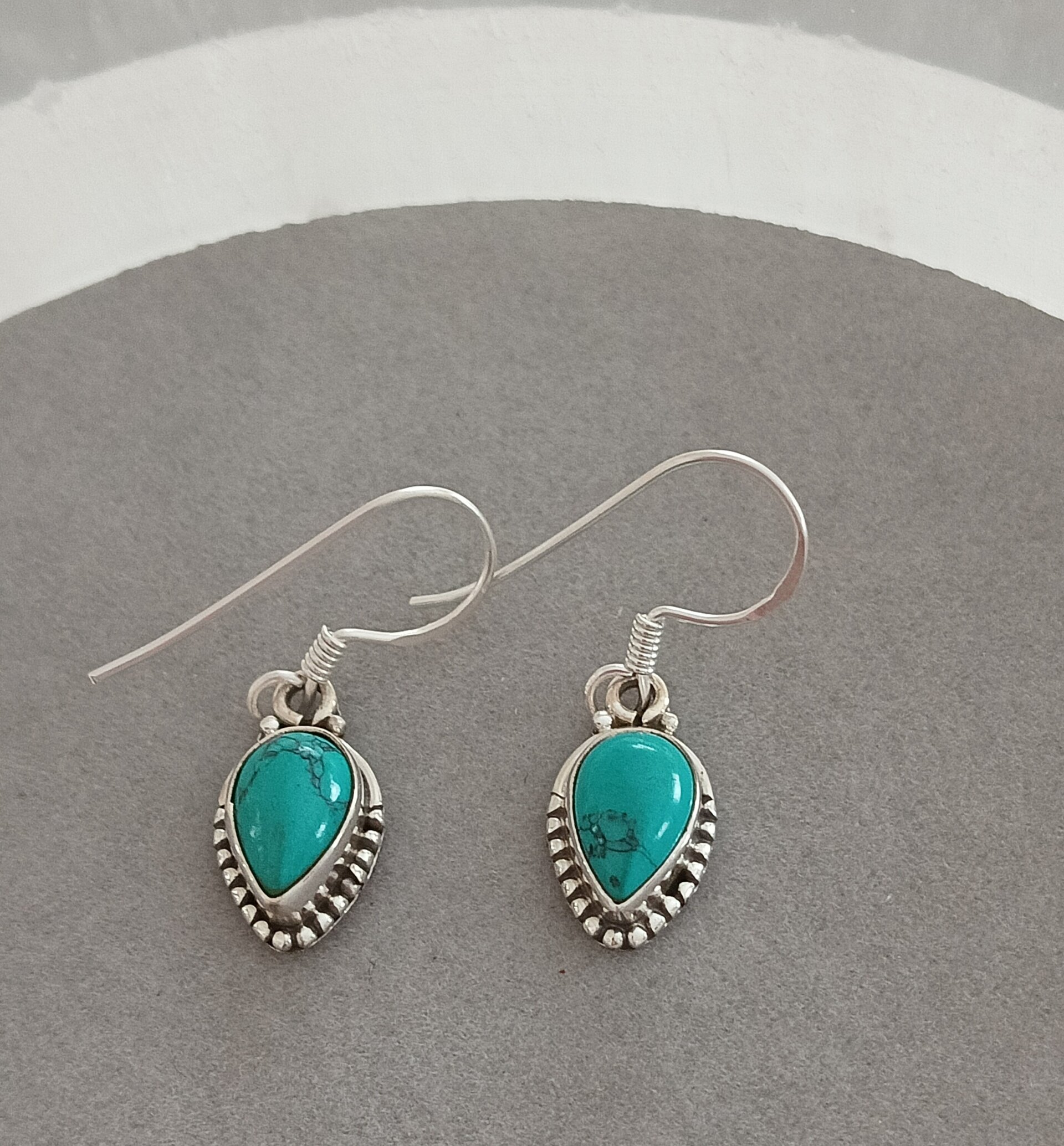 Pendientes turquesa - 3