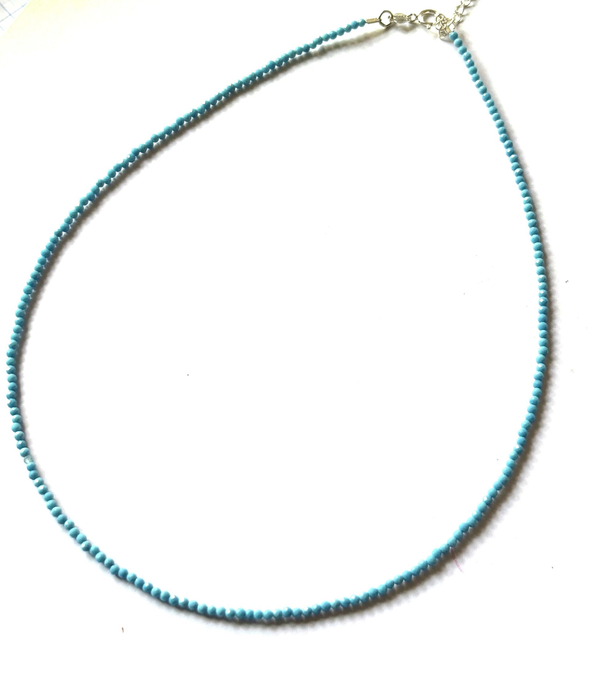 collar piedras naturales de turquesa - 3