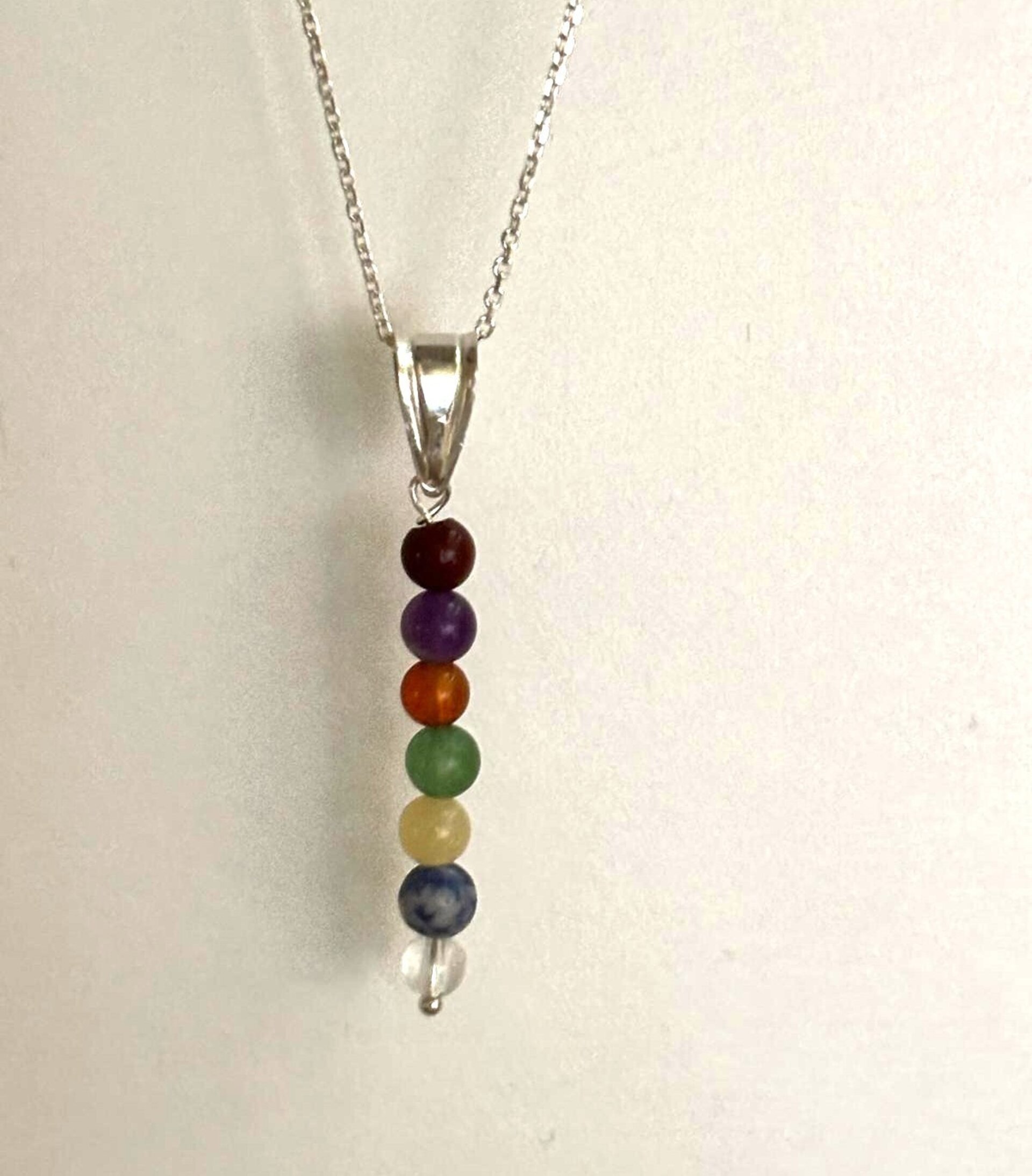 collar 7chakras con sus piedras naturales - 5