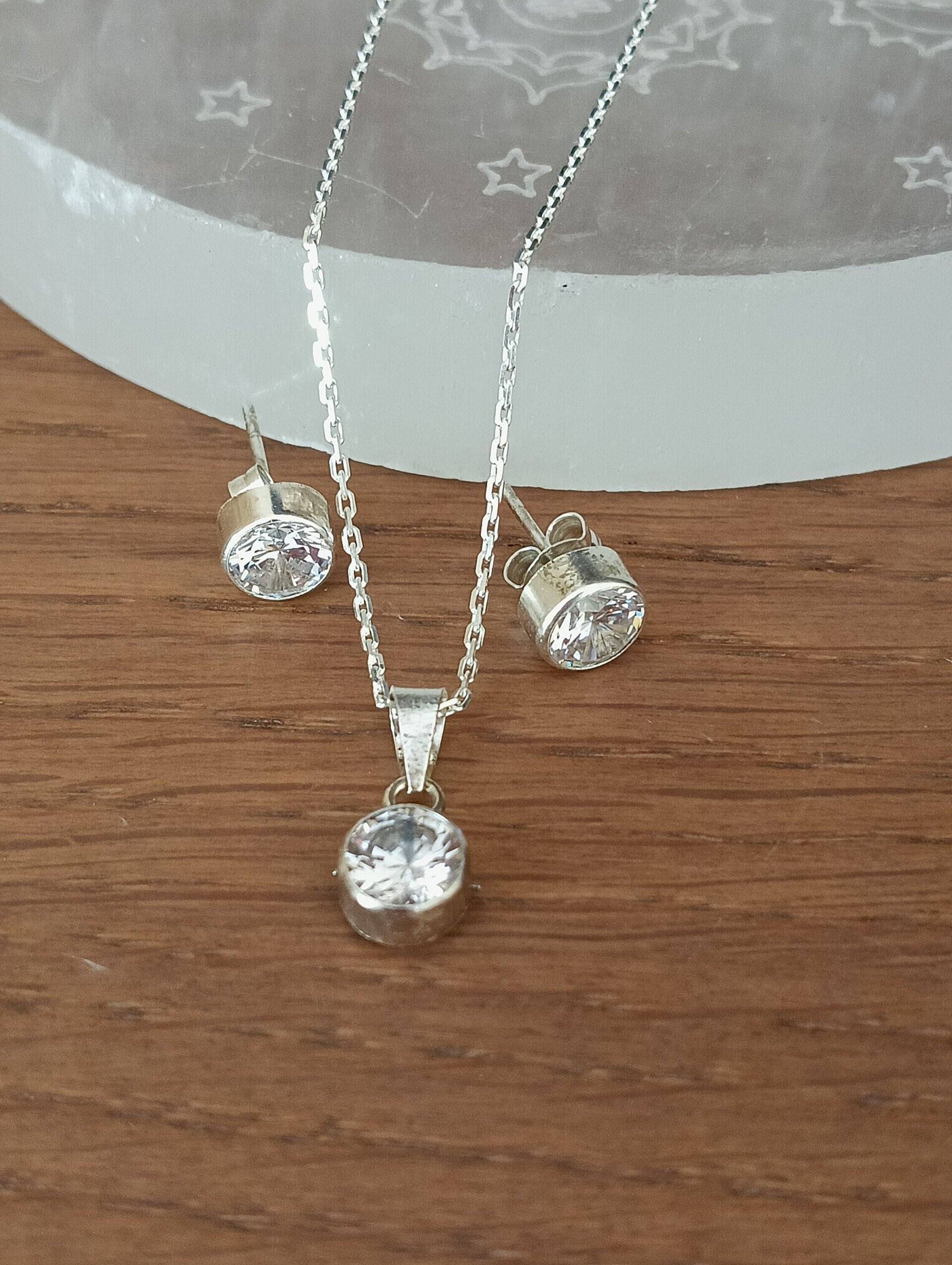 Conjunto chatón 6mm - 2