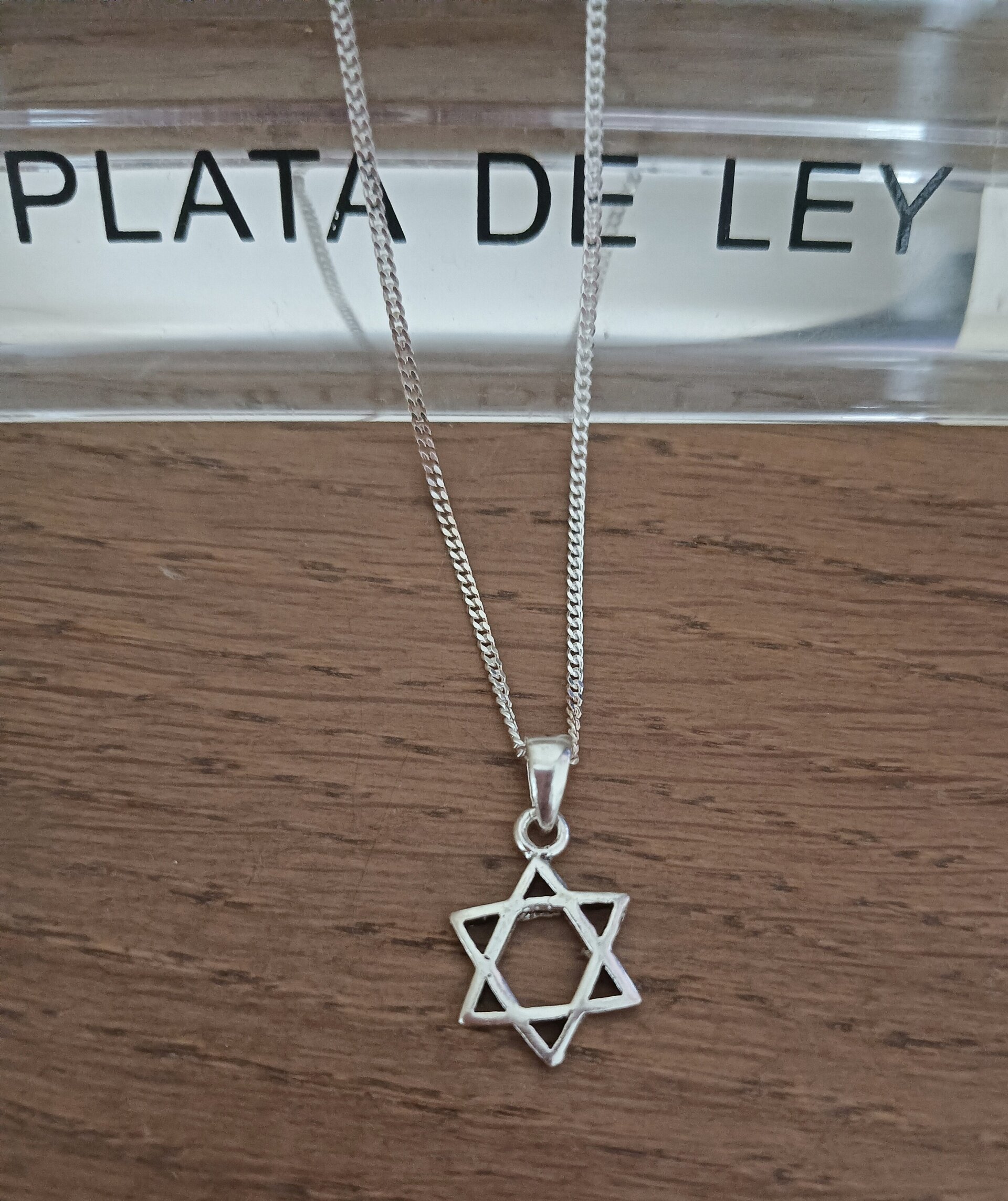 Collar estrella de David - 2
