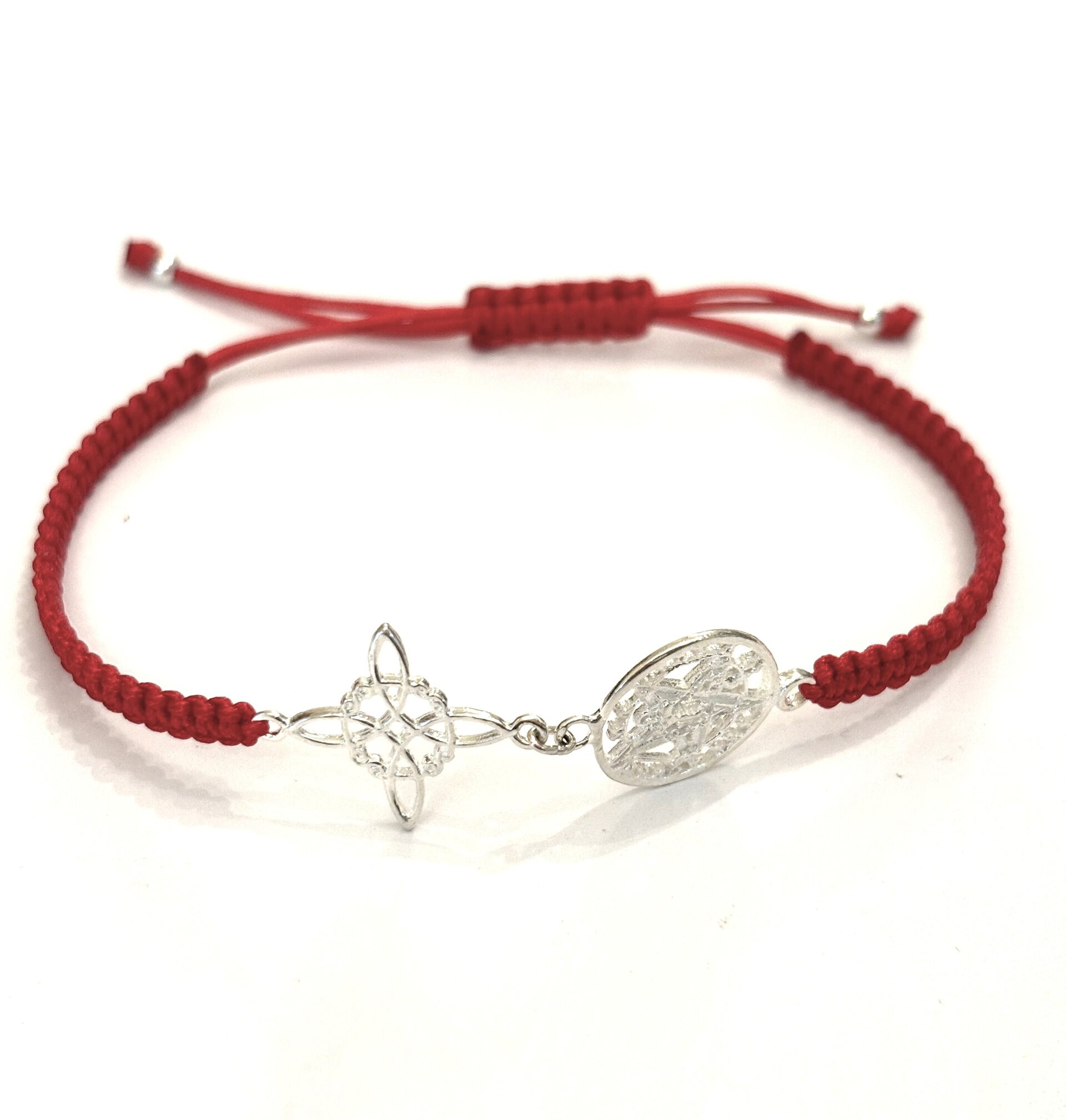 pulsera Macramé amuleto doble protección - 6