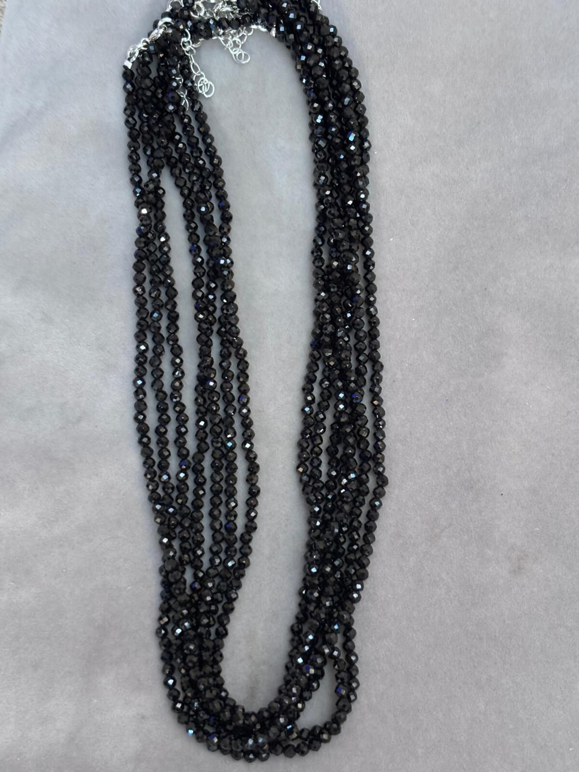 collar espinela facetada - 2