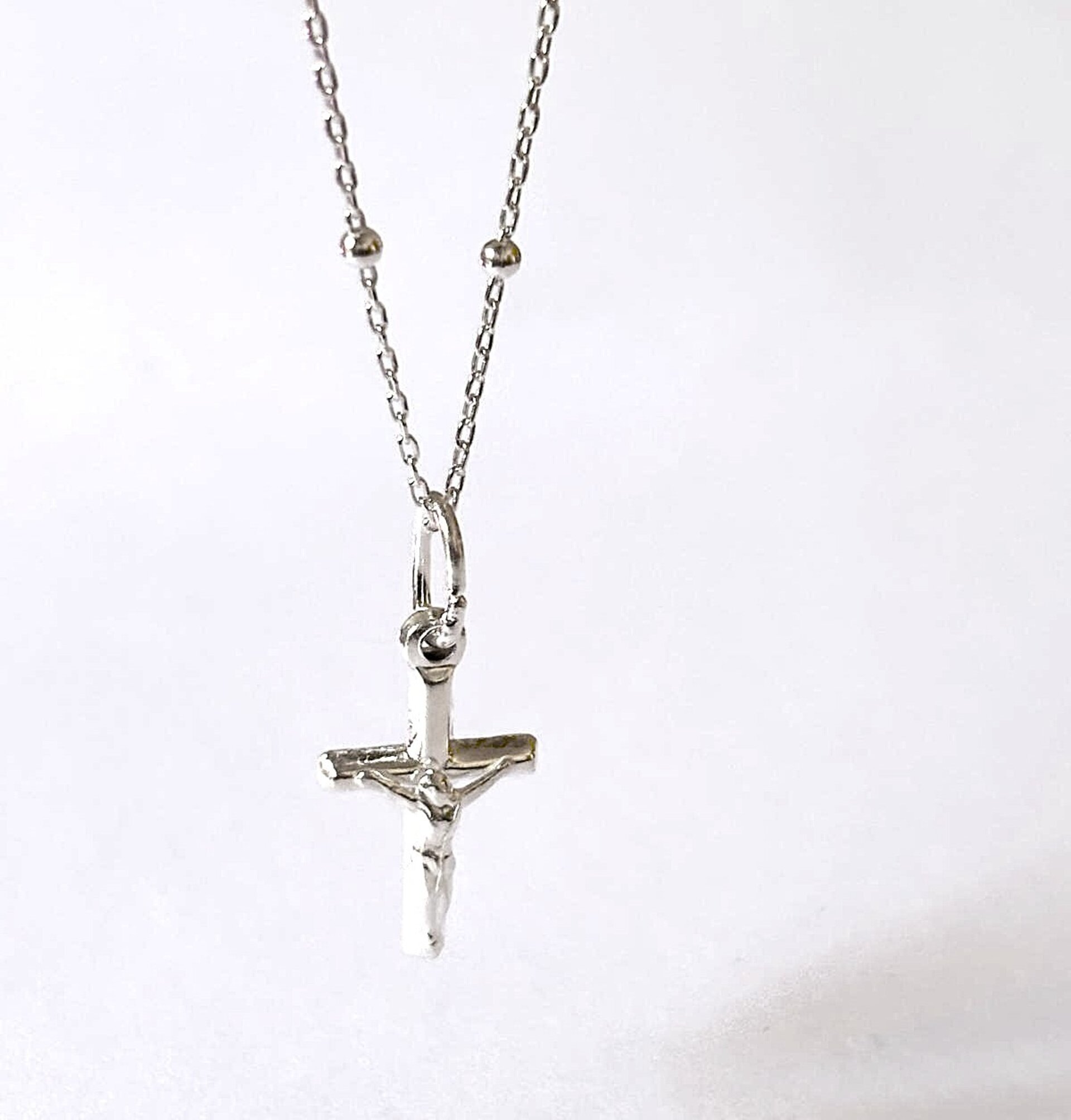 Collar 50cm crucifijo - 2
