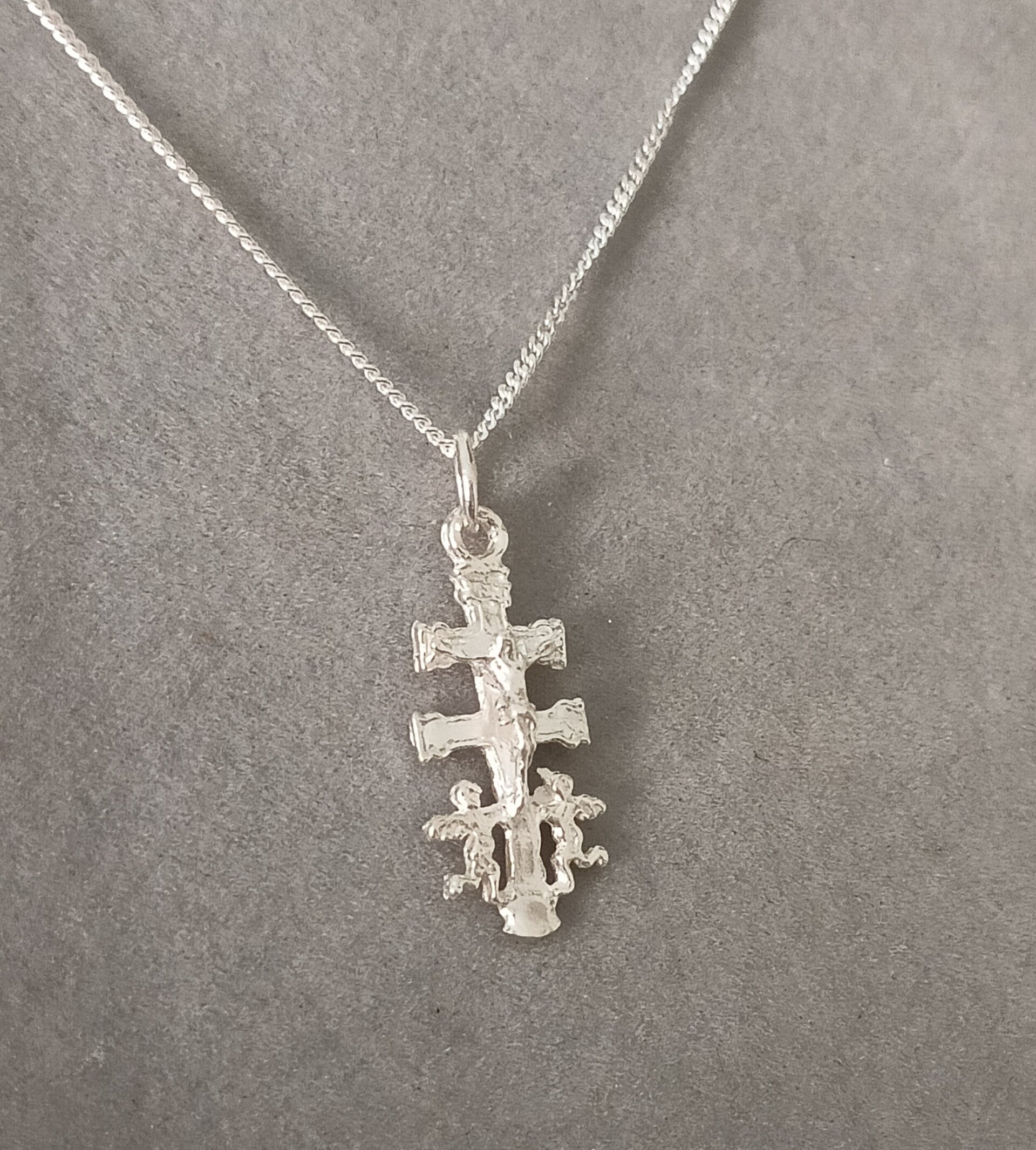 Collar 50/55cm cruz de caravaca - 2
