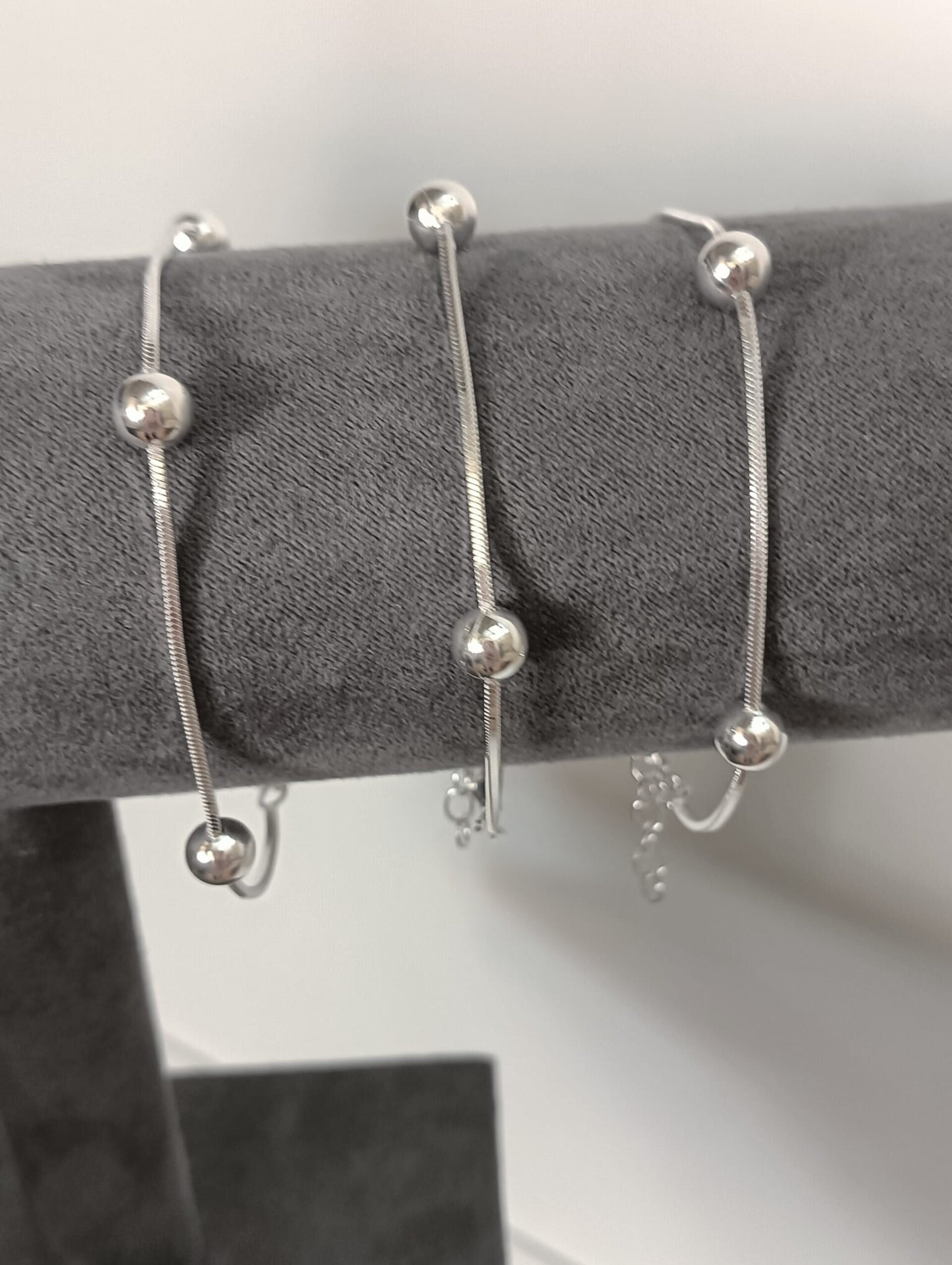 pulsera cola de ratón y bolas - 7