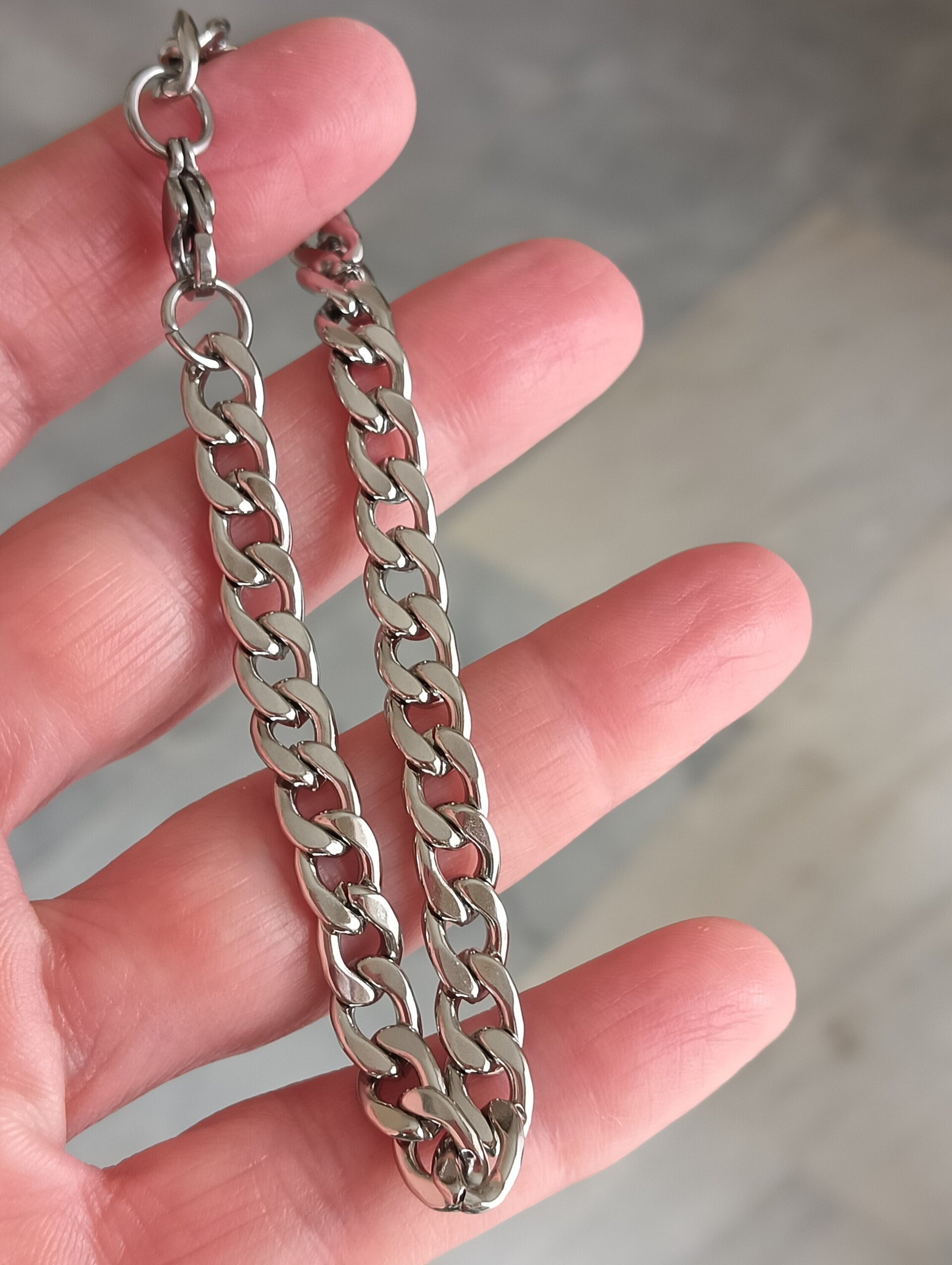 Pulsera hombre  eslabones - 2