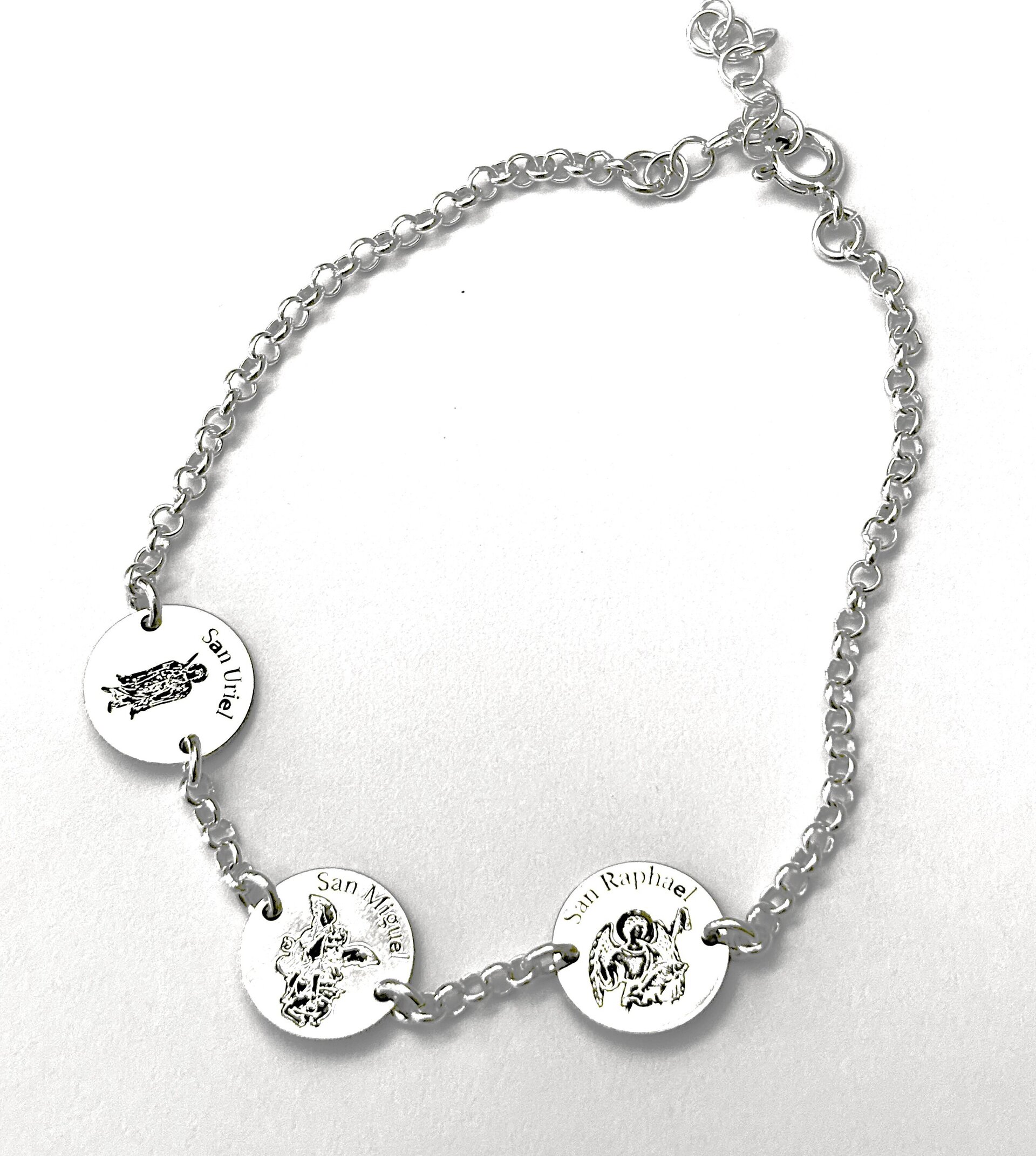 pulsera de los tres arcángeles Raphael, Miguel y Uriel - 1