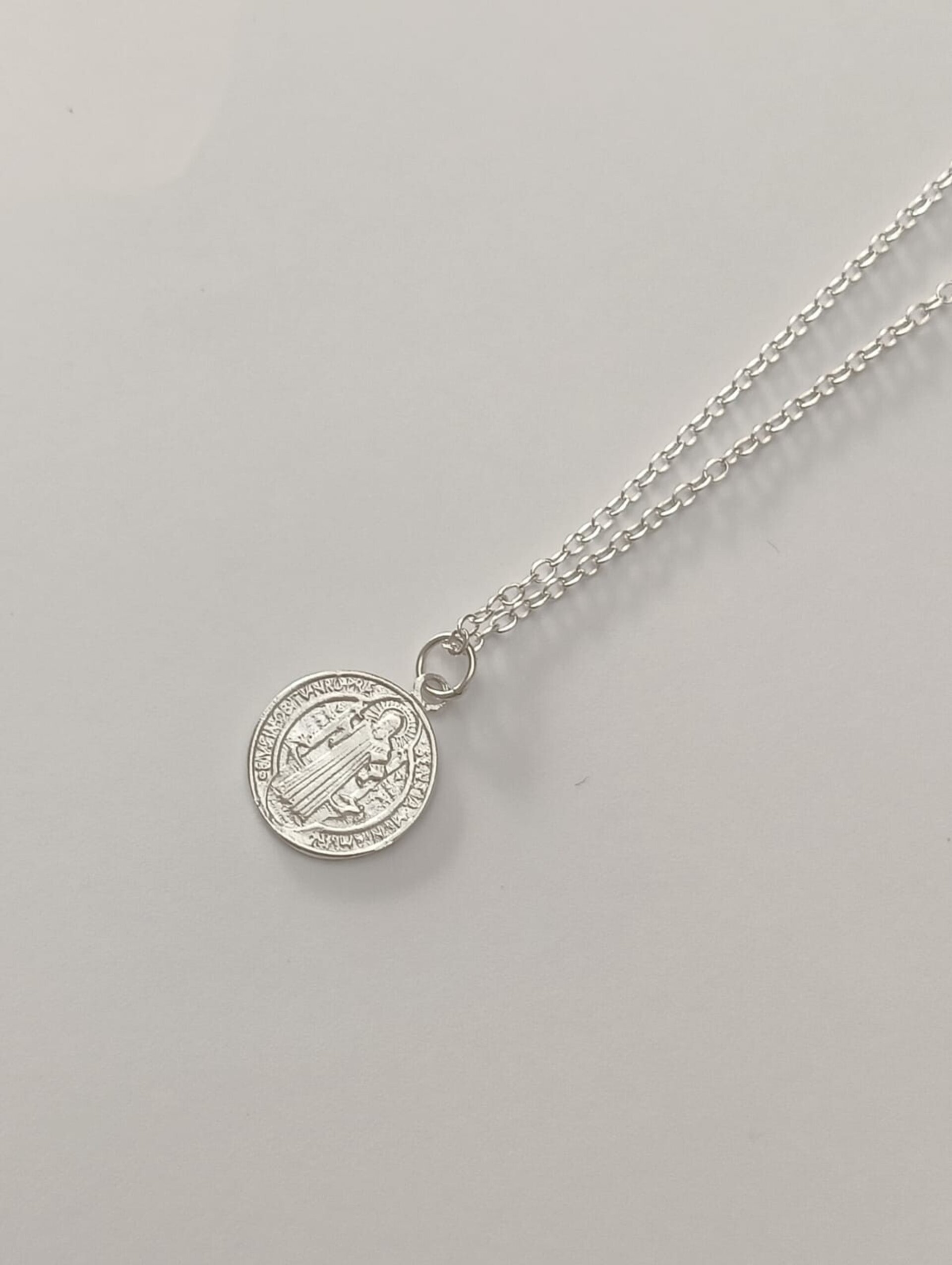 Collar medalla San Benito - 3