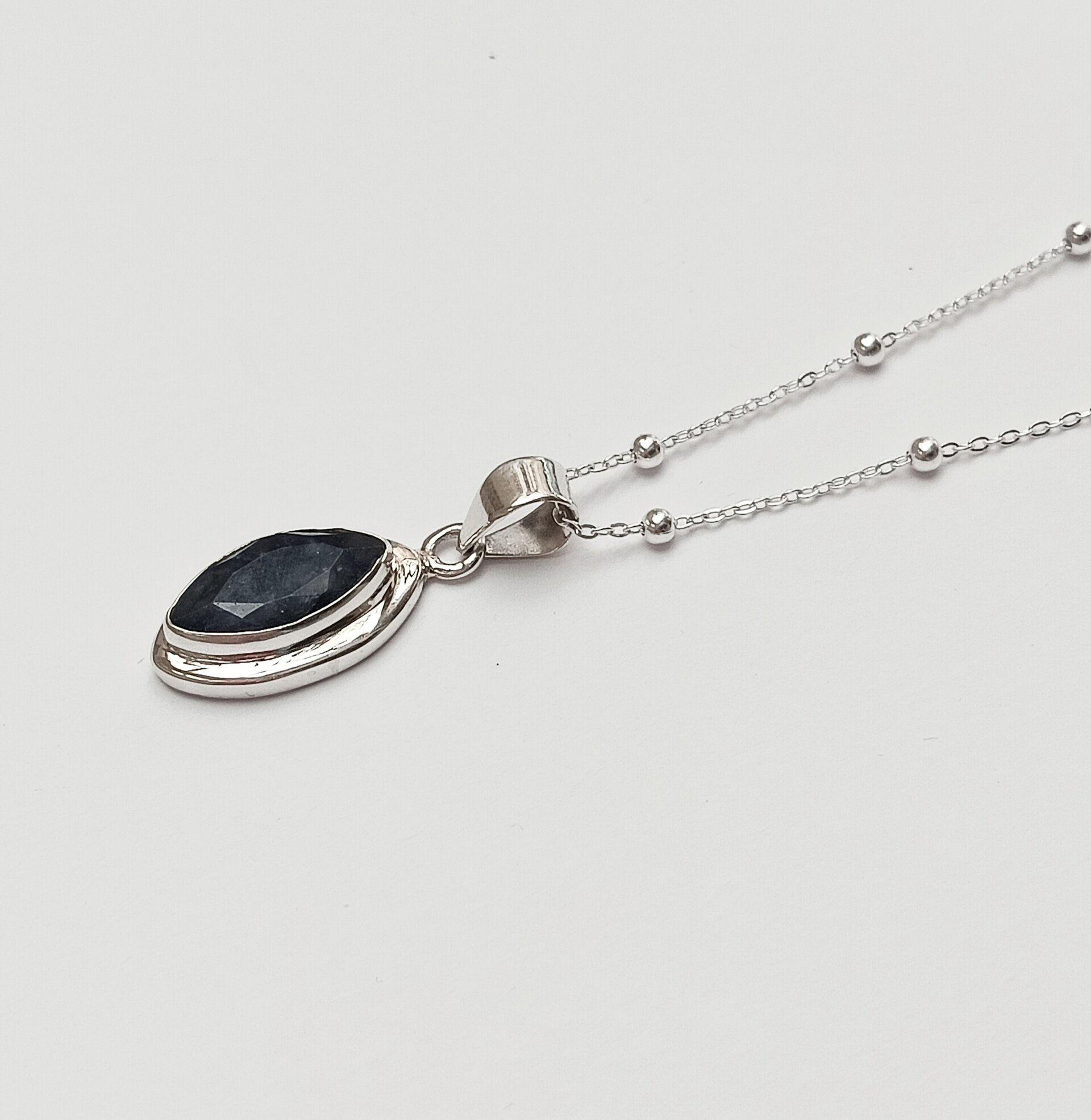 Collar piedra zafiro - 2