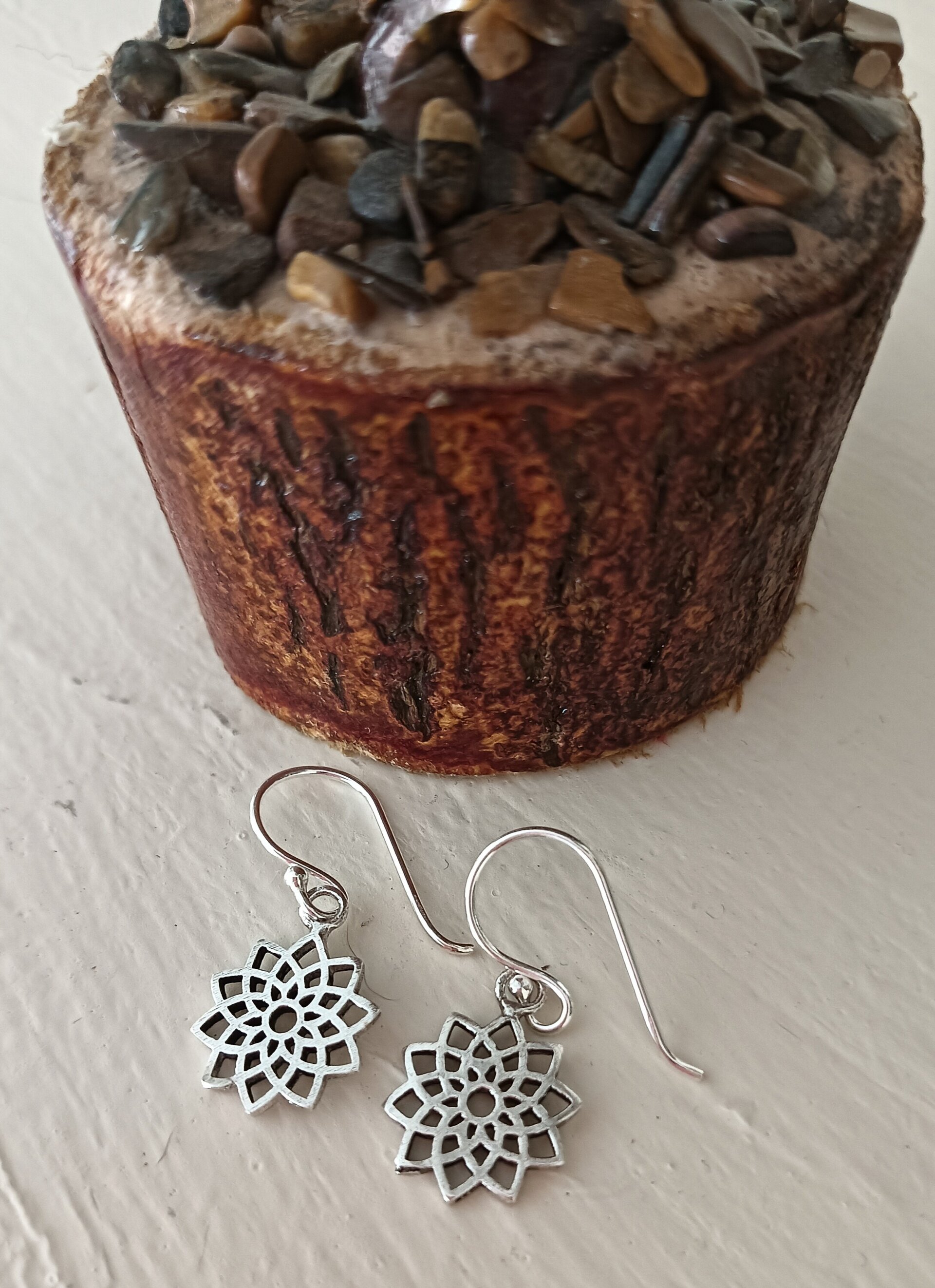 Pendientes  mandala - 2