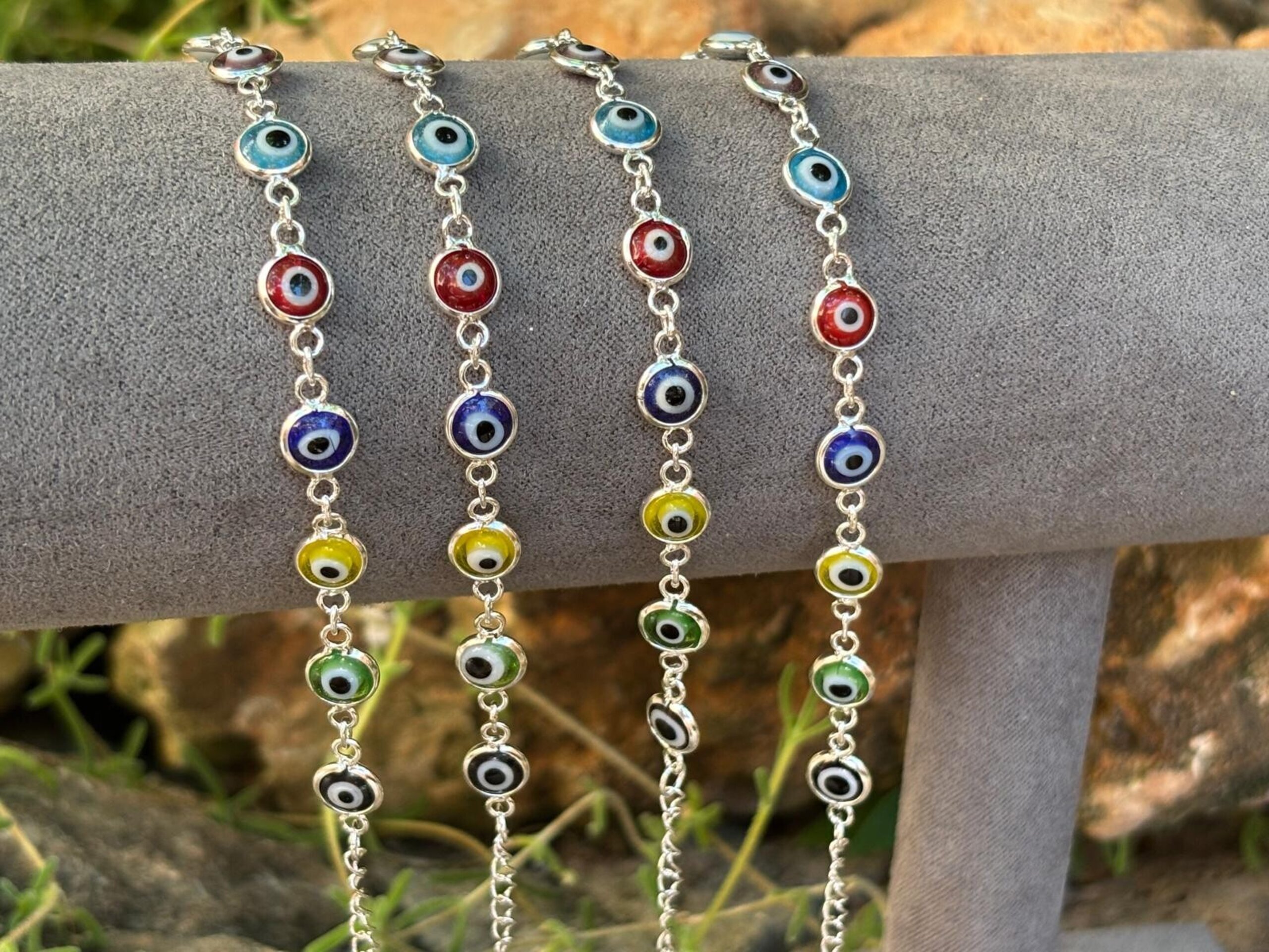 Pulsera ojo turco de colores - 5