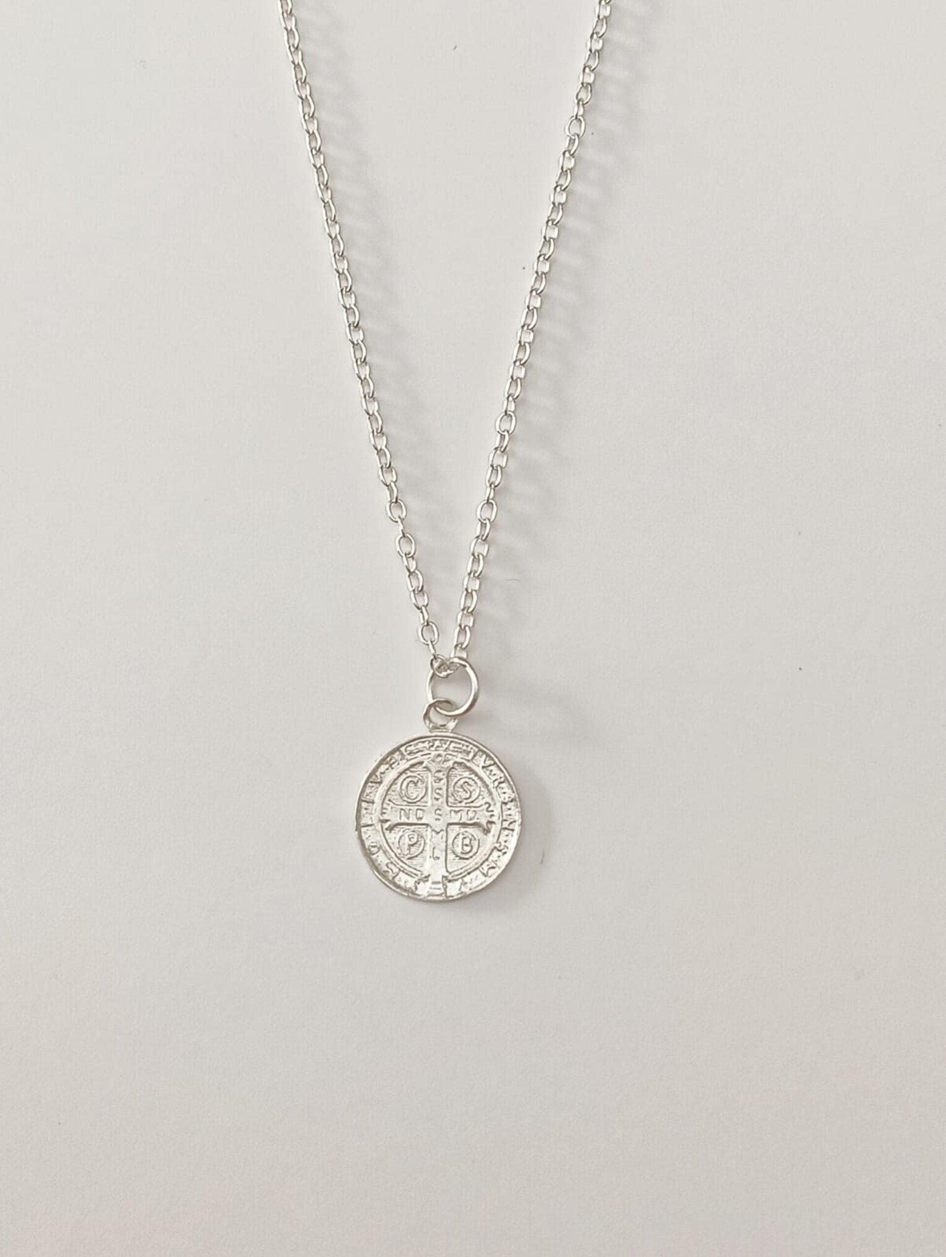 Collar medalla San Benito - 4
