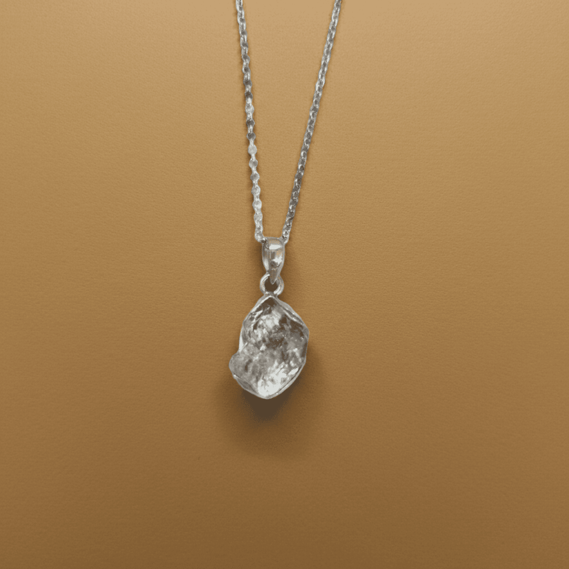 collar cuarzo diamante Herkimer - 3