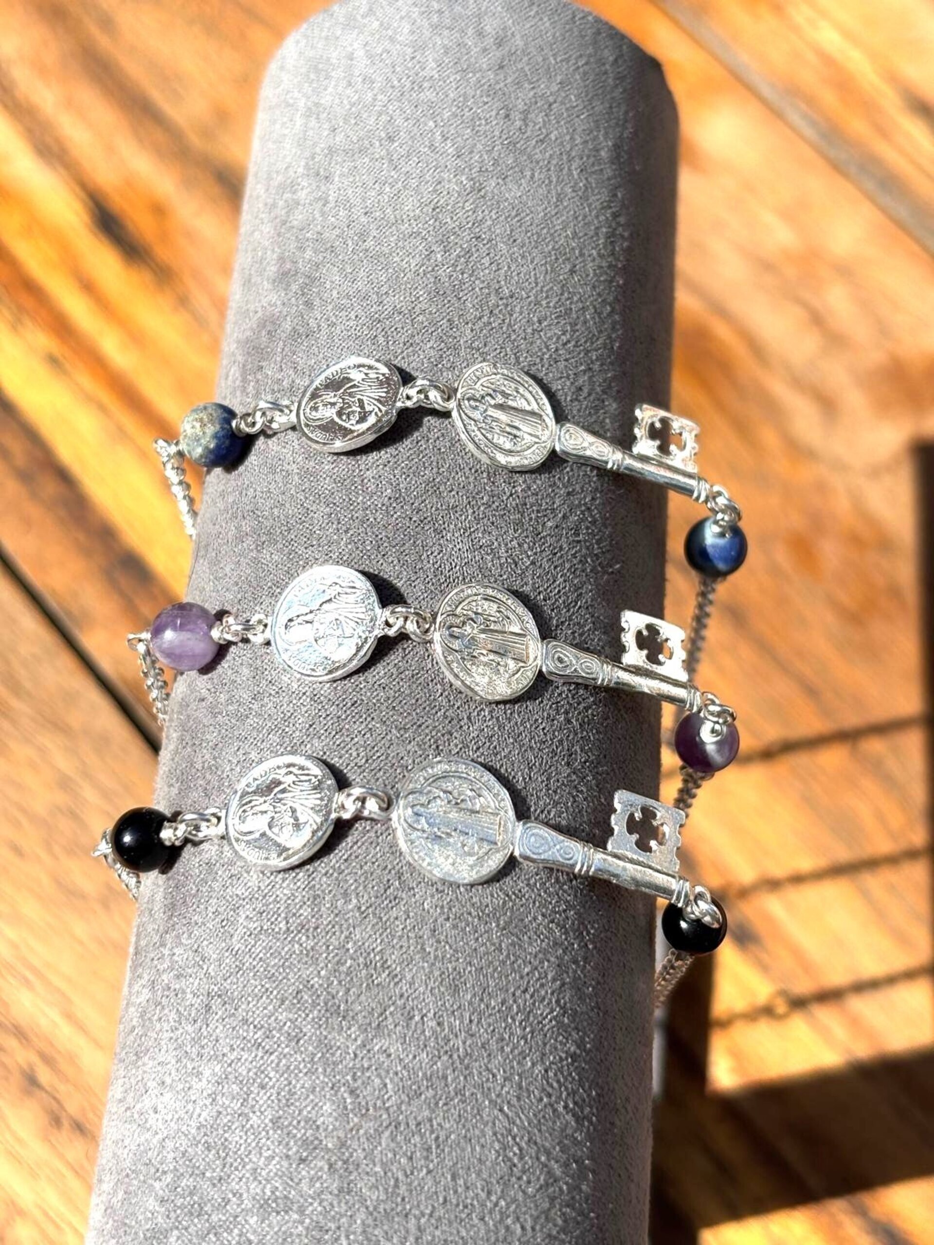 pulsera abre caminos con piedras - 5